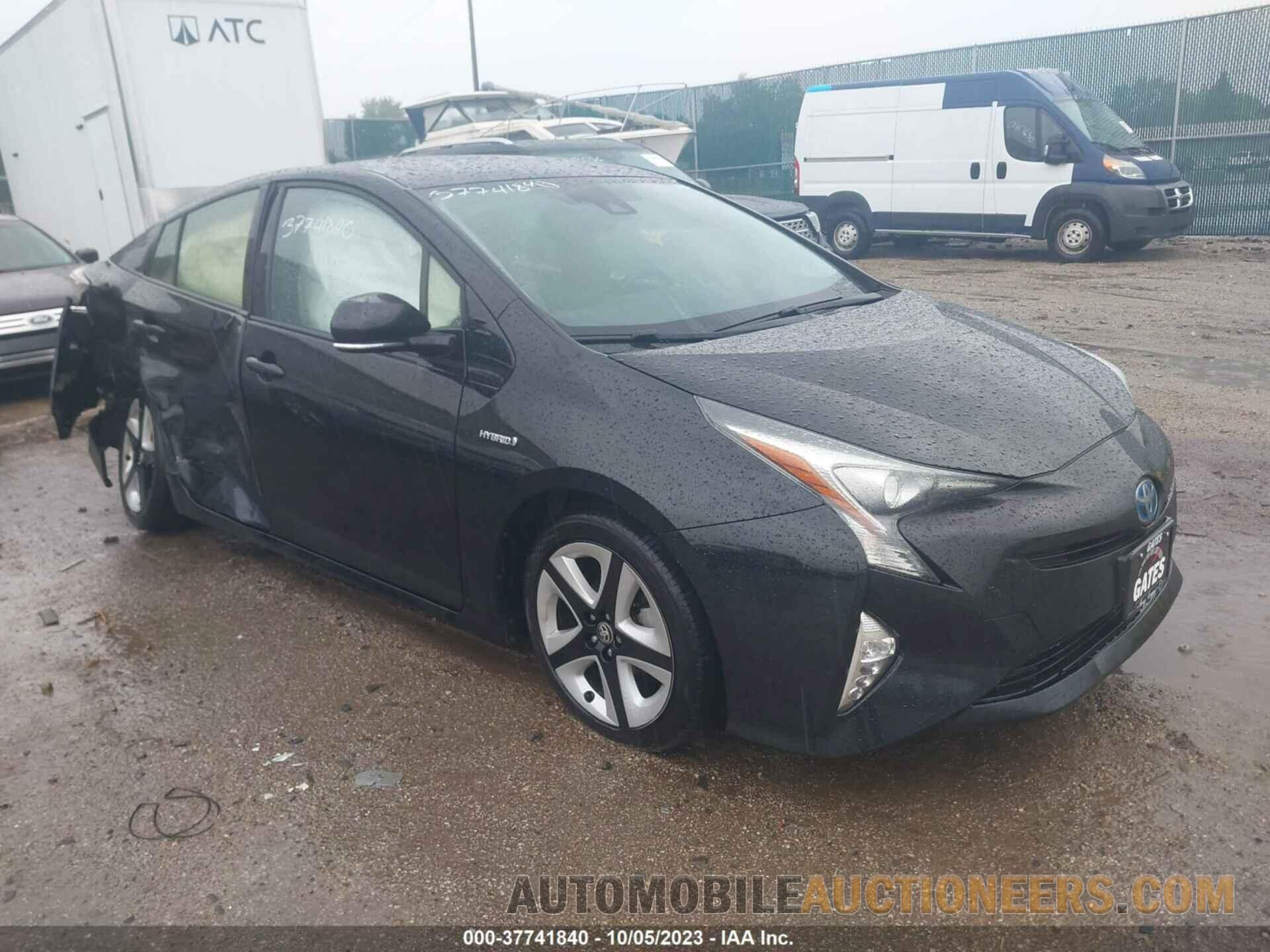 JTDKARFUXG3500437 TOYOTA PRIUS 2016