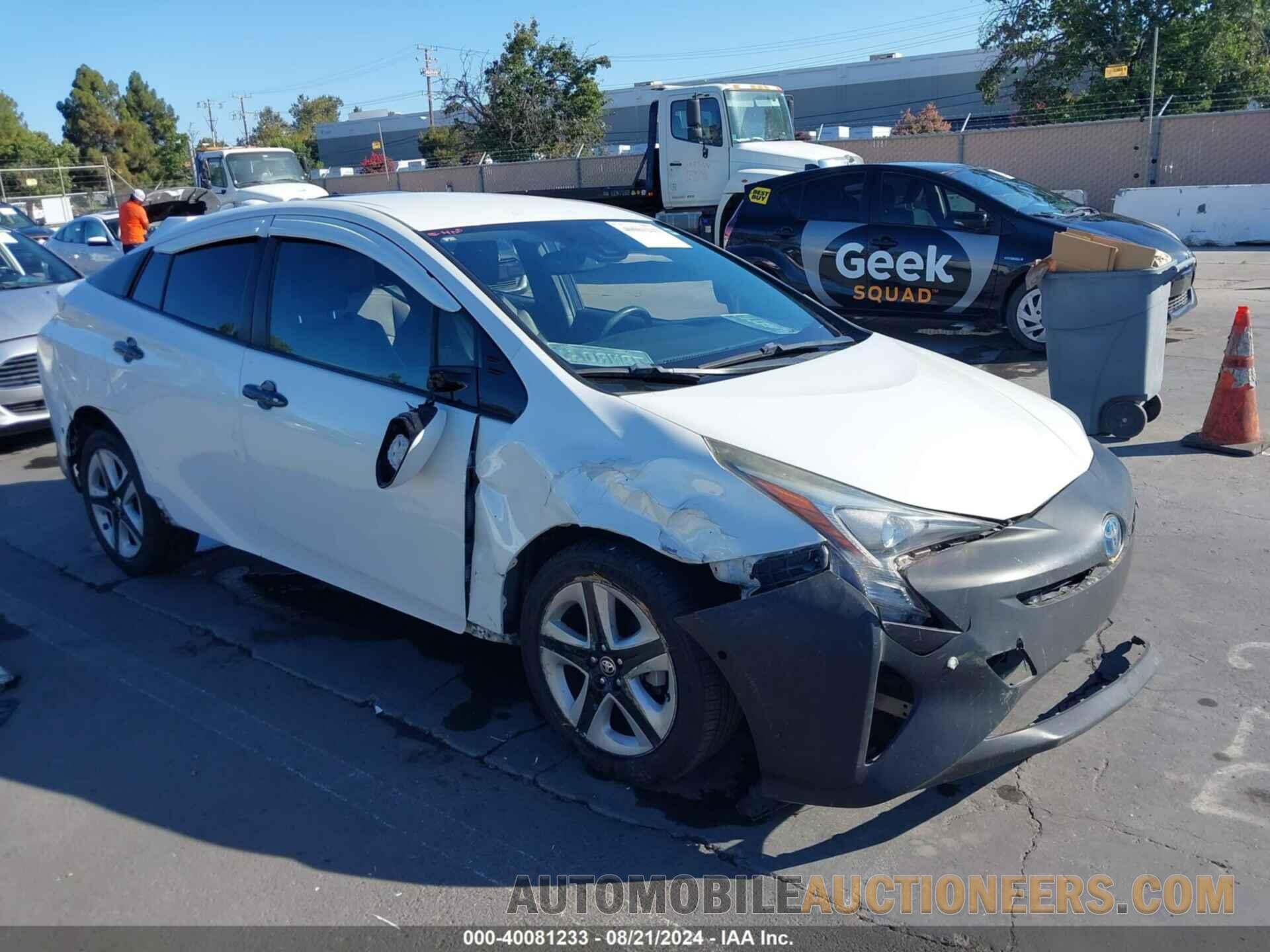 JTDKARFUXG3501393 TOYOTA PRIUS 2016