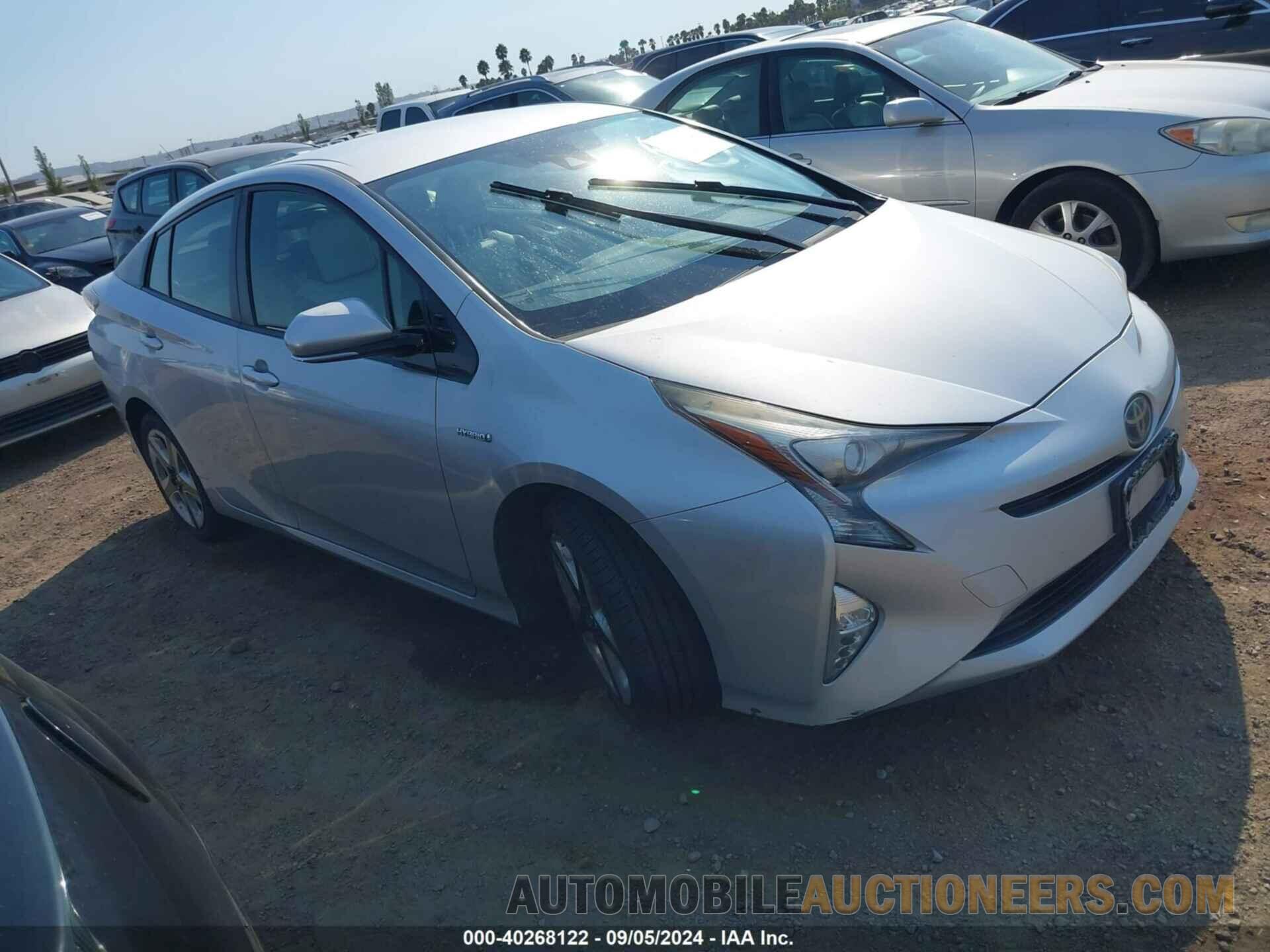 JTDKARFUXG3508036 TOYOTA PRIUS 2016