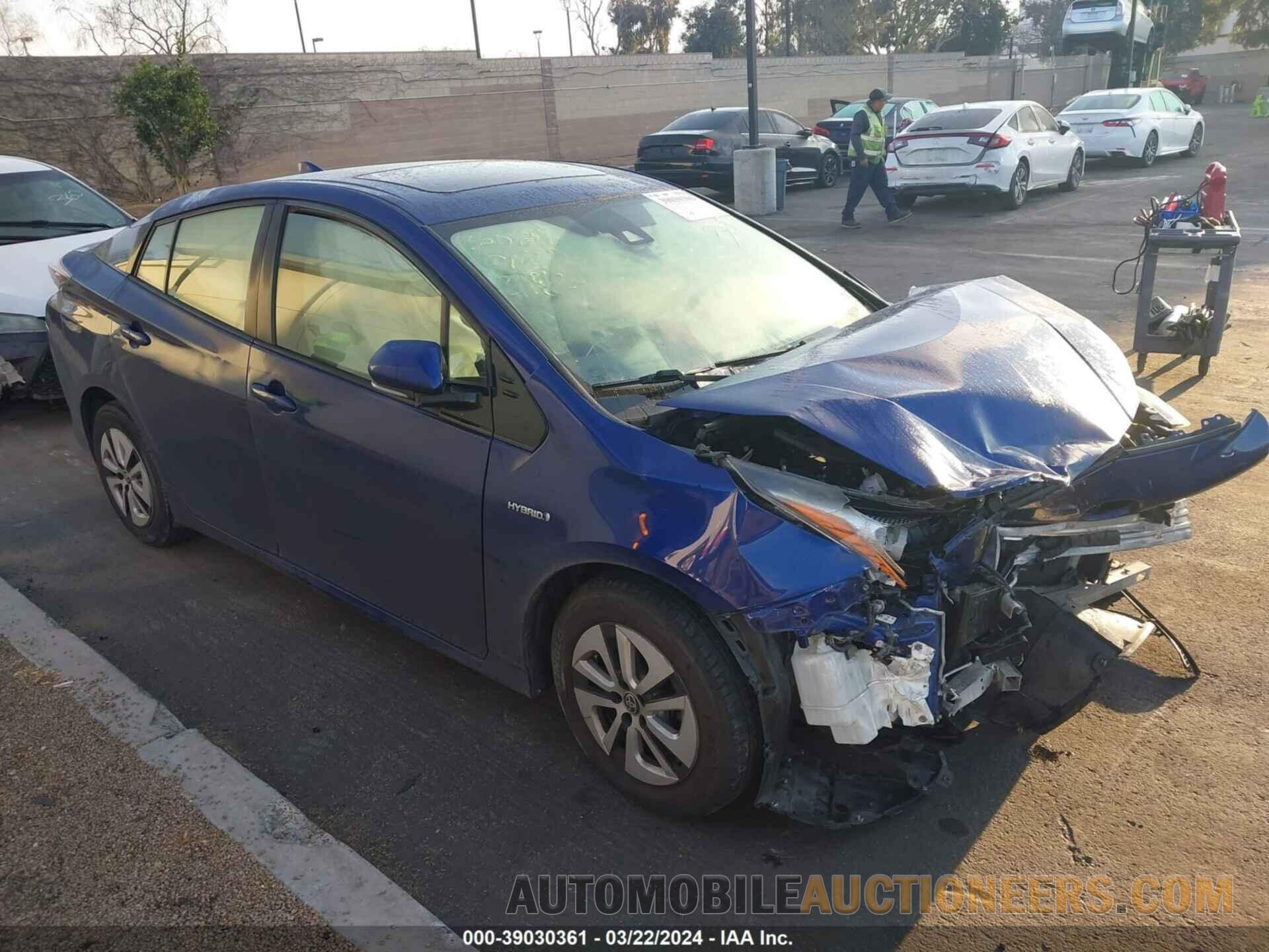 JTDKARFUXG3508148 TOYOTA PRIUS 2016