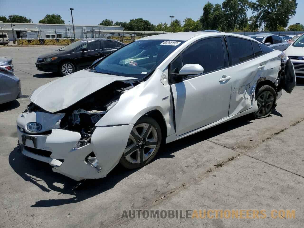 JTDKARFUXG3510272 TOYOTA PRIUS 2016