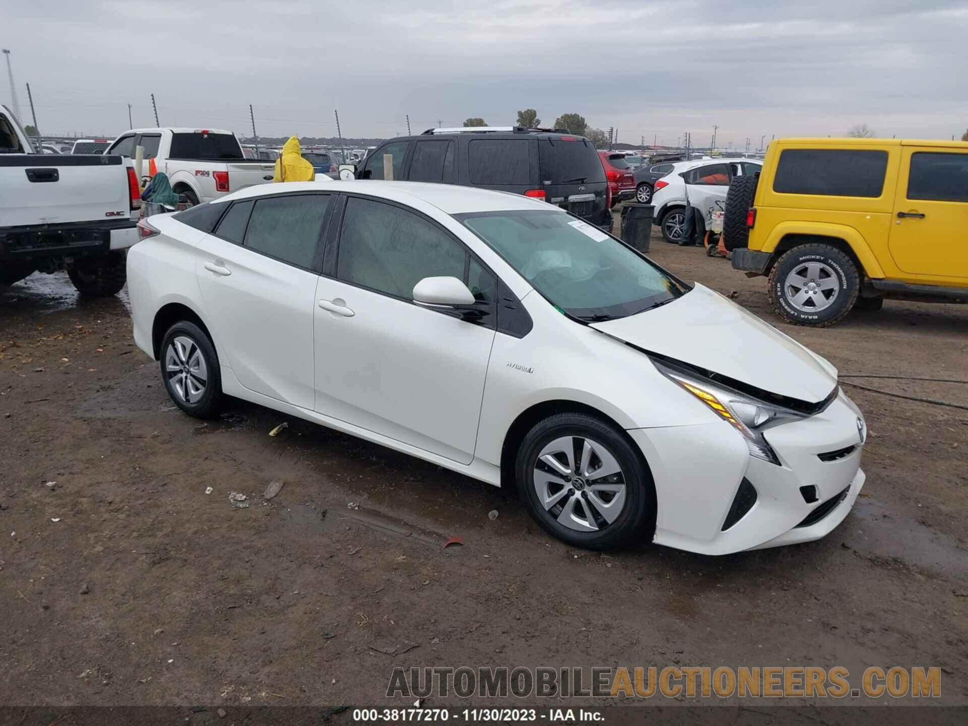 JTDKARFUXG3515052 TOYOTA PRIUS 2016