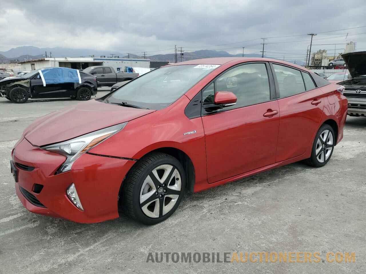 JTDKARFUXG3515519 TOYOTA PRIUS 2016