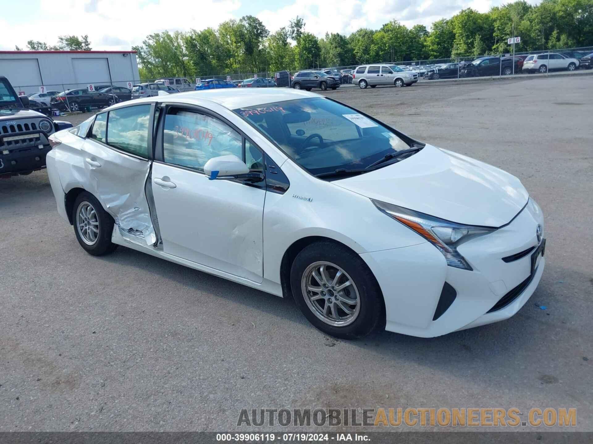 JTDKARFUXG3520395 TOYOTA PRIUS 2016