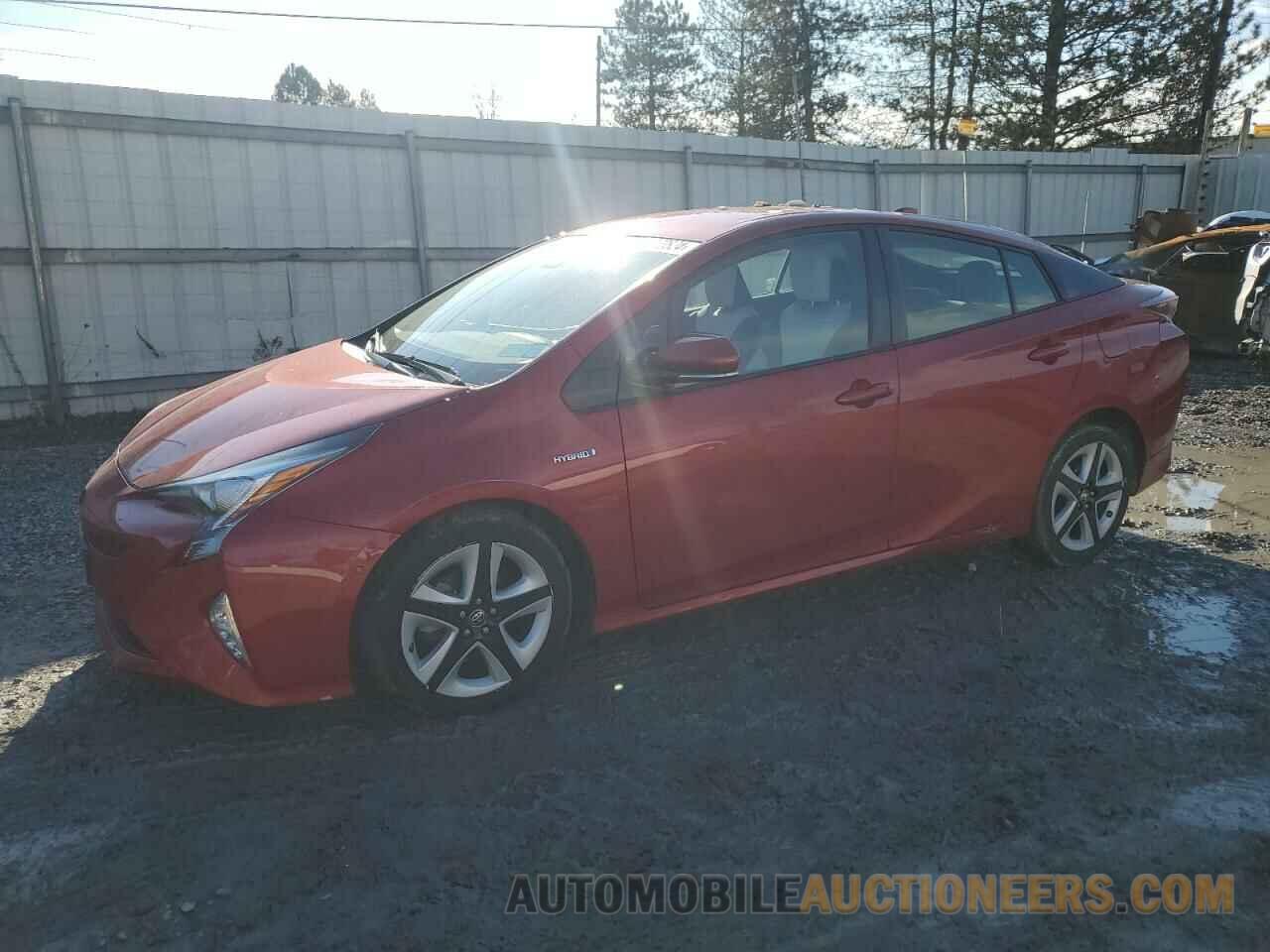 JTDKARFUXG3523491 TOYOTA PRIUS 2016