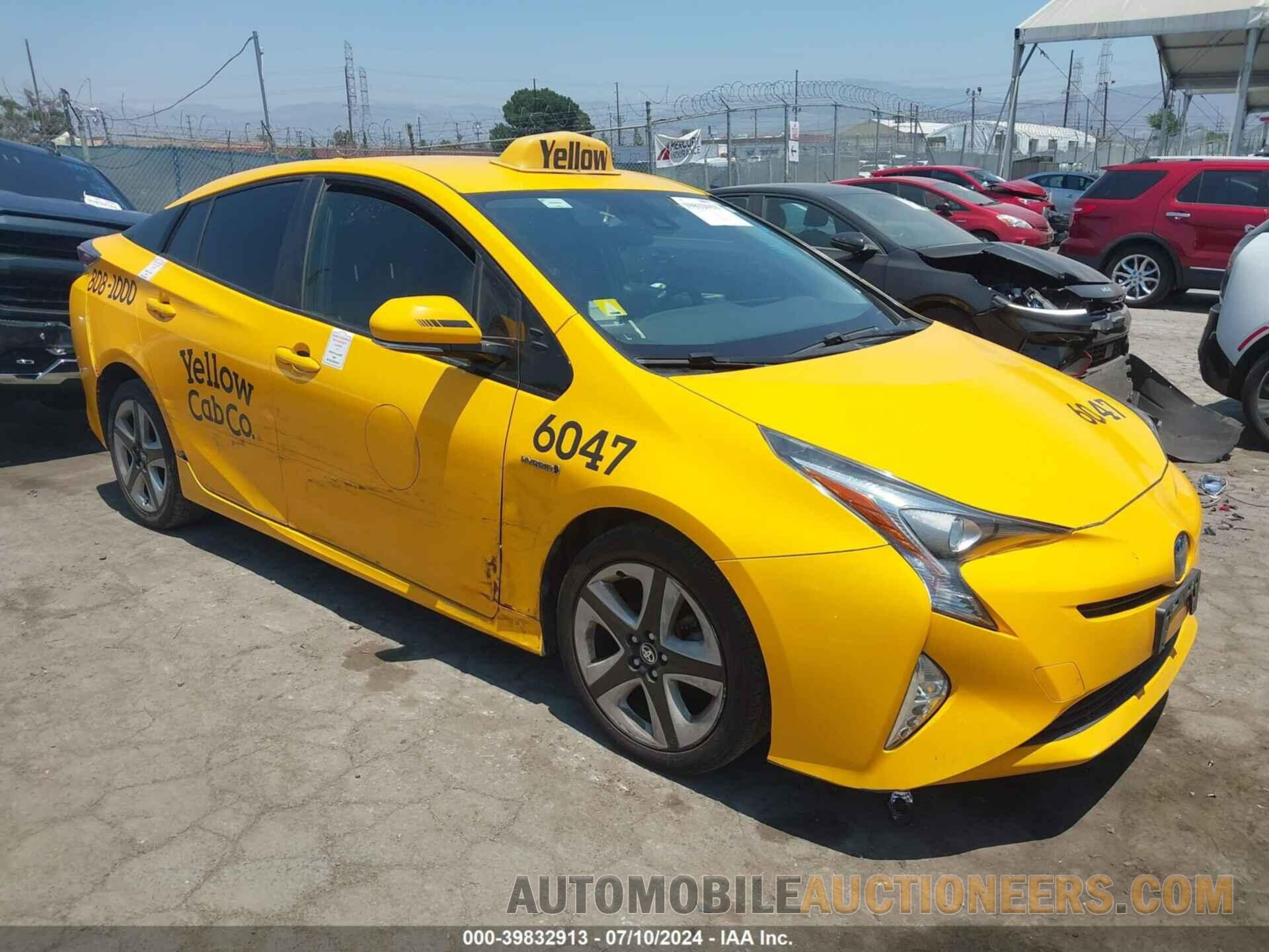 JTDKARFUXG3523538 TOYOTA PRIUS 2016