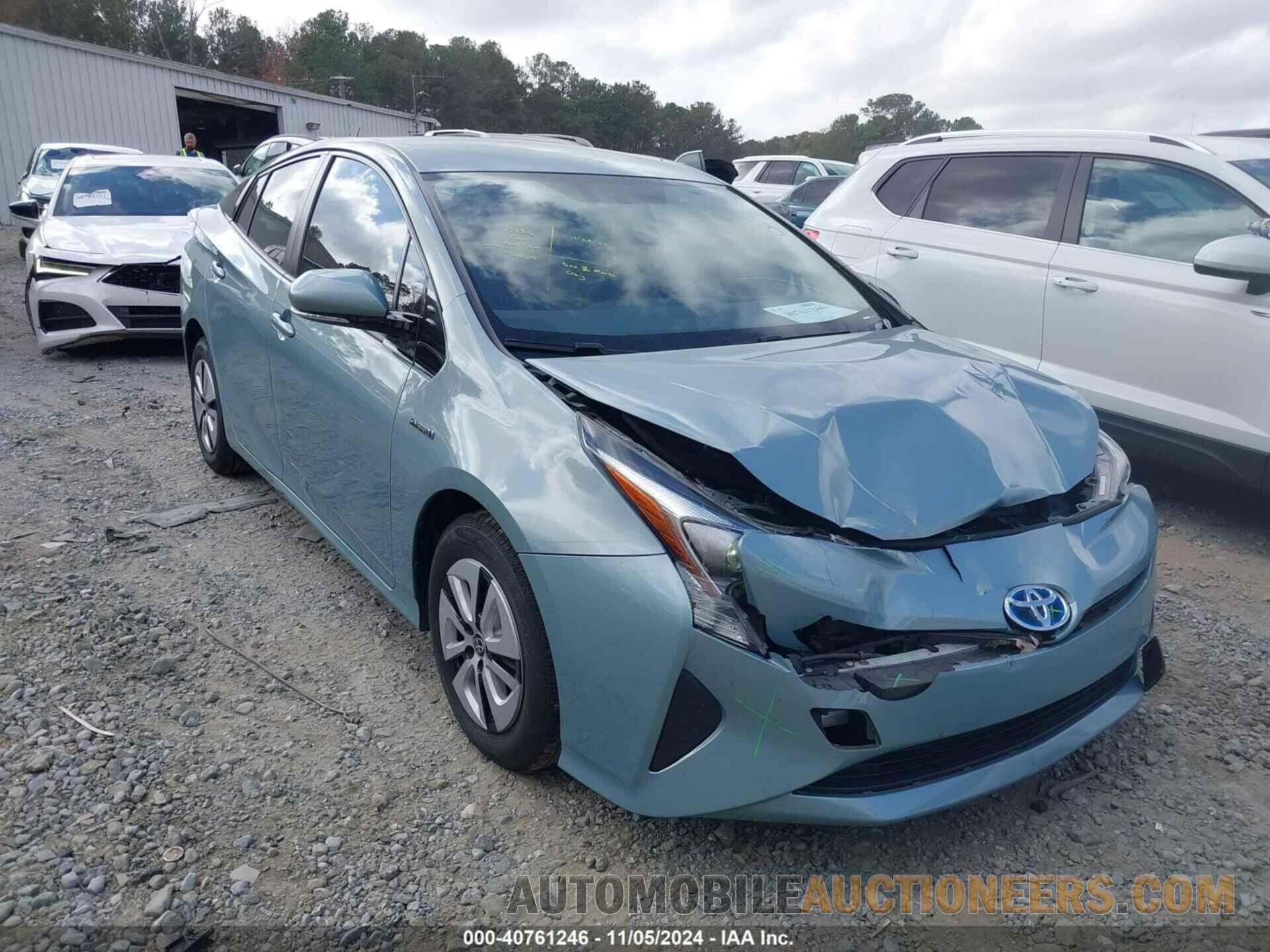 JTDKARFUXG3524480 TOYOTA PRIUS 2016