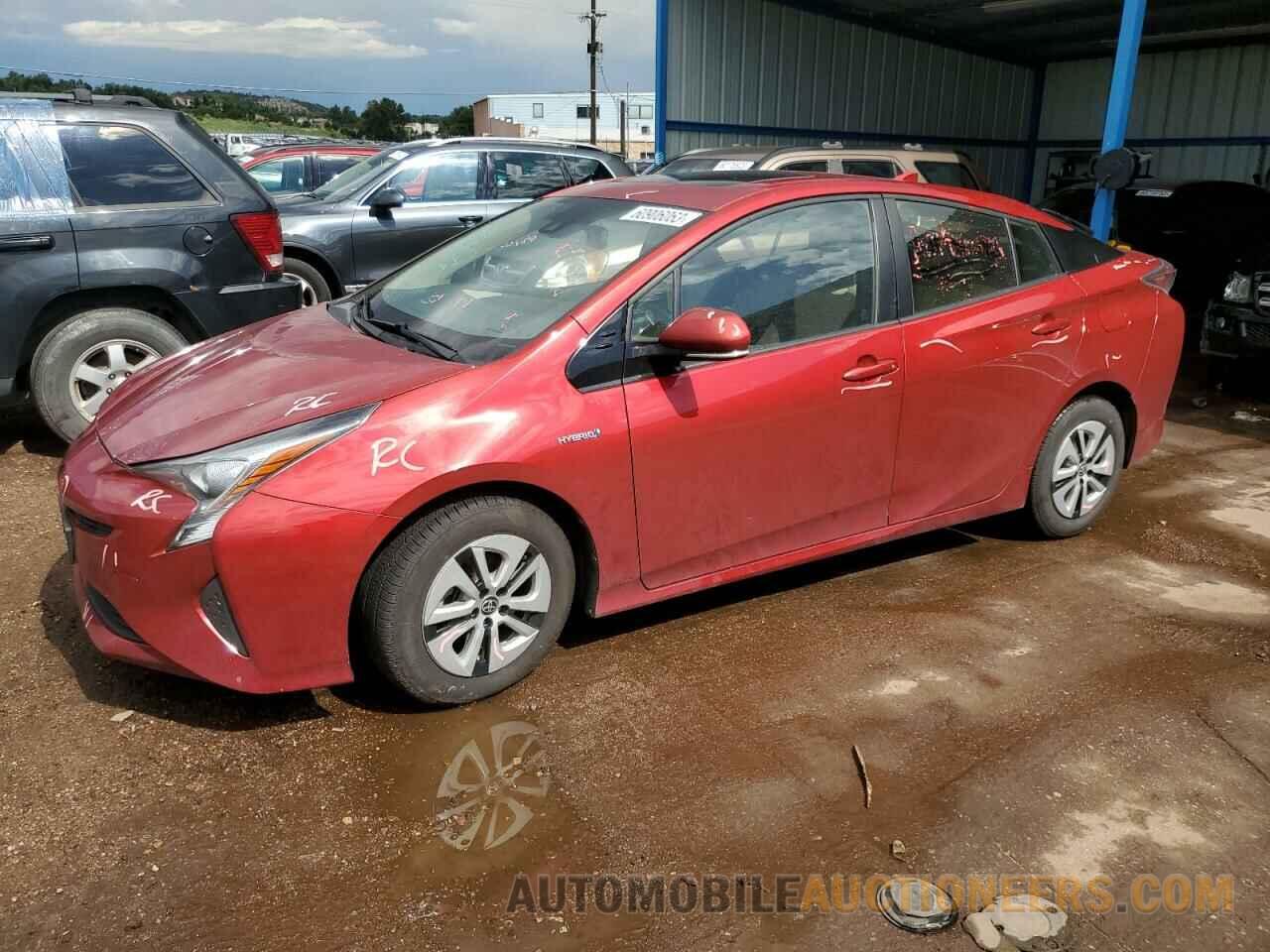 JTDKARFUXG3526374 TOYOTA PRIUS 2016