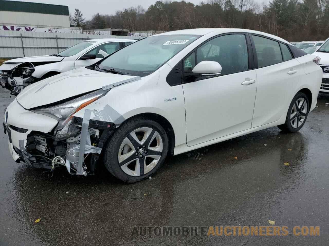 JTDKARFUXH3530779 TOYOTA PRIUS 2017