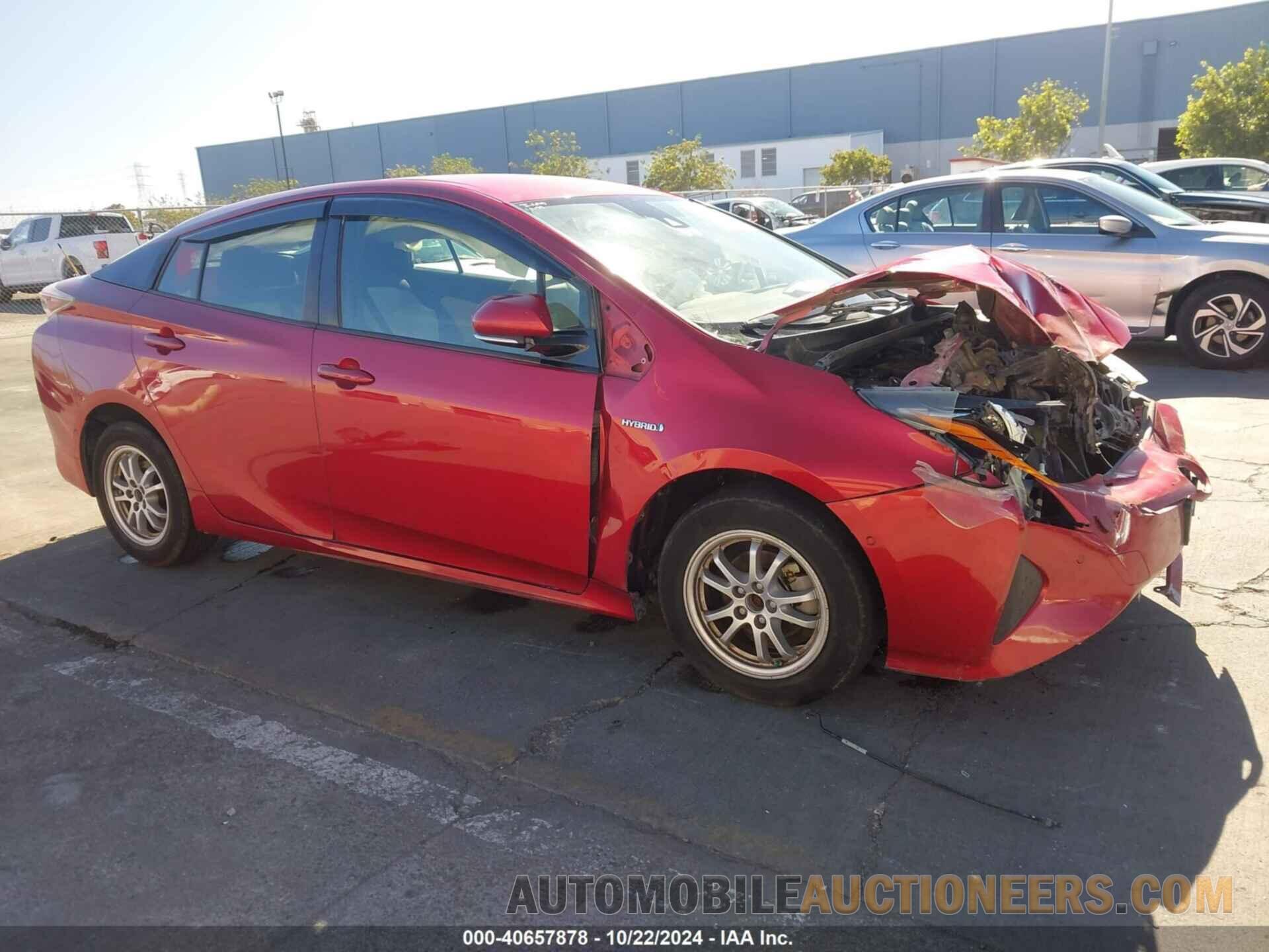 JTDKARFUXH3537781 TOYOTA PRIUS 2017