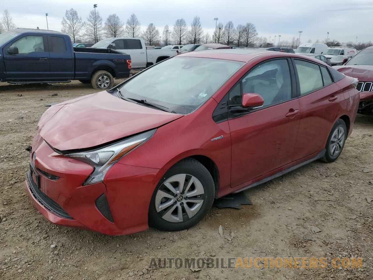 JTDKARFUXH3541121 TOYOTA PRIUS 2017