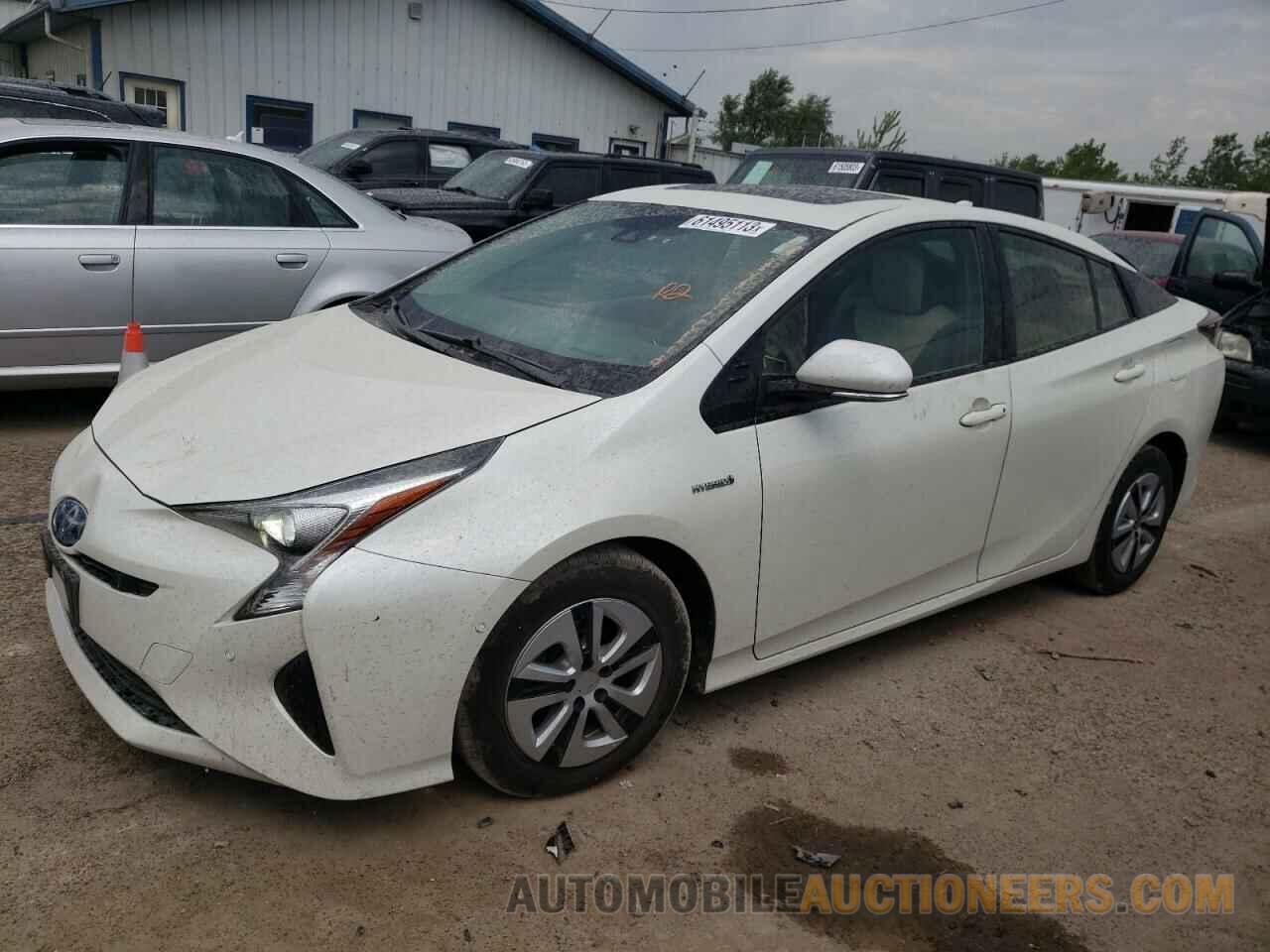 JTDKARFUXH3543967 TOYOTA PRIUS 2017