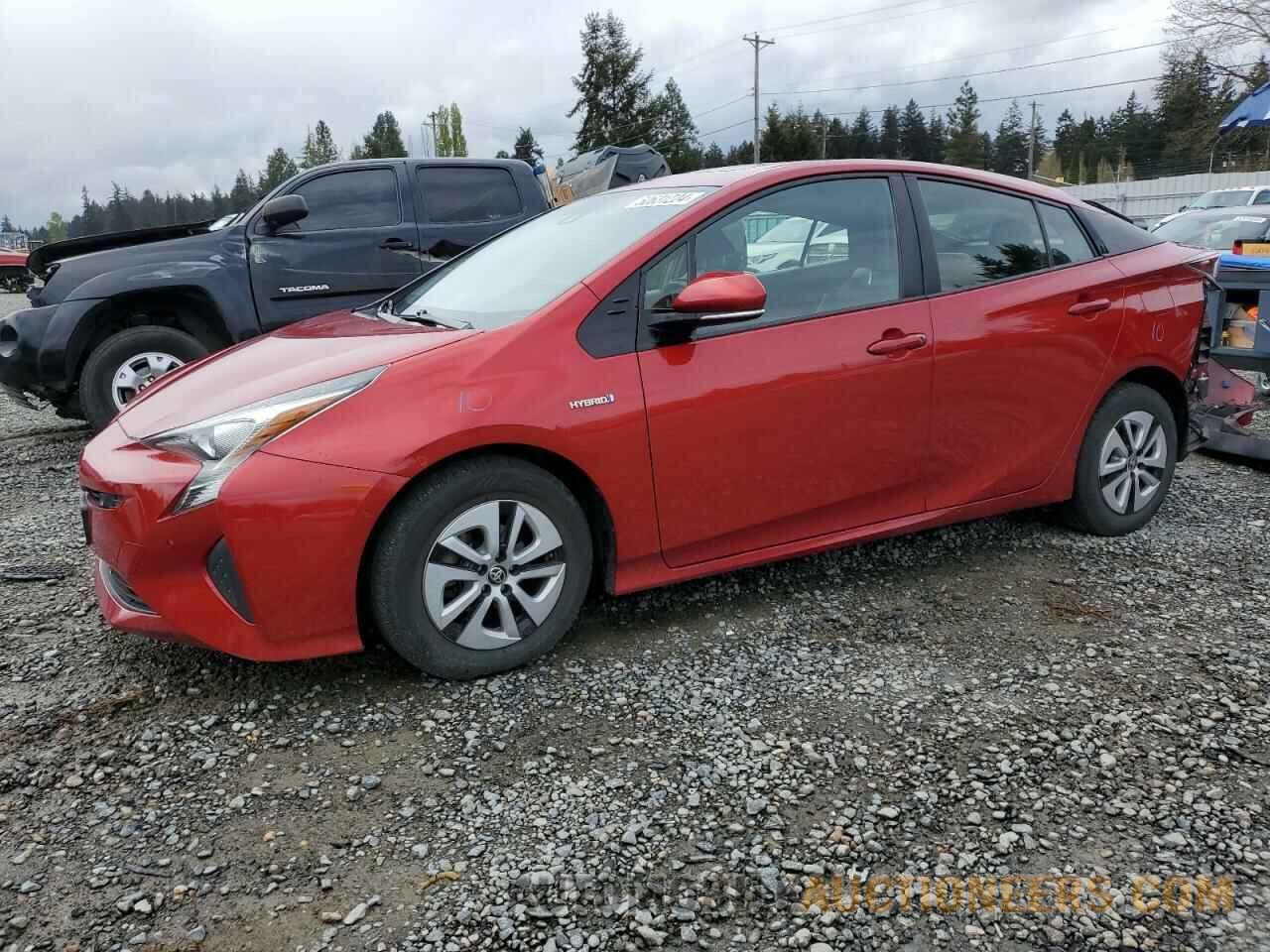 JTDKARFUXJ3057052 TOYOTA PRIUS 2018