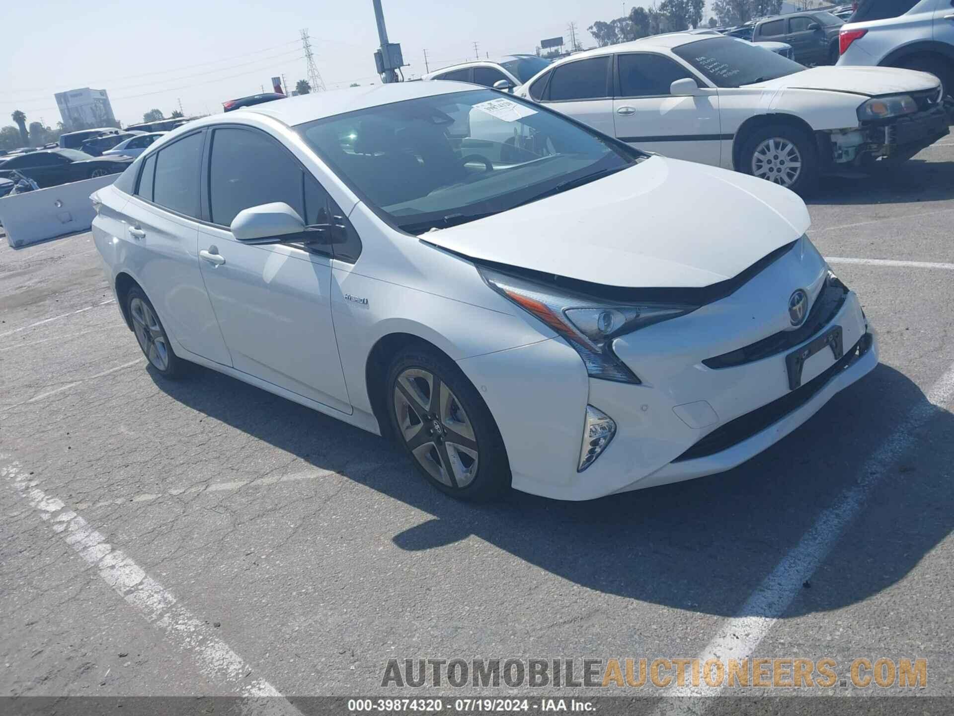 JTDKARFUXJ3059819 TOYOTA PRIUS 2018