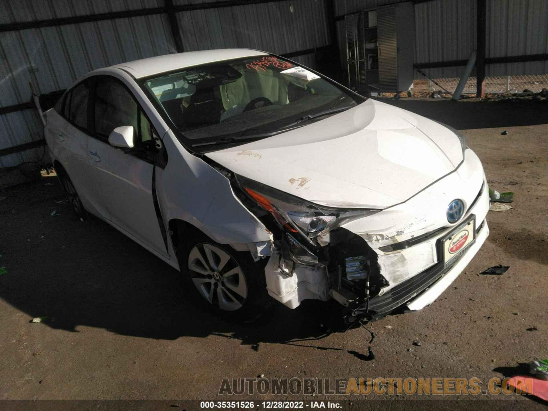 JTDKARFUXJ3061523 TOYOTA PRIUS 2018