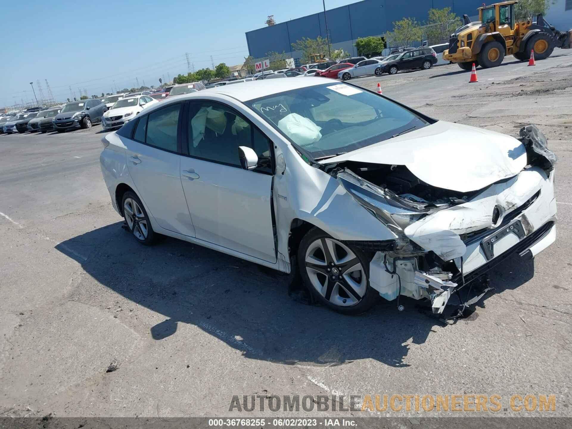 JTDKARFUXJ3064034 TOYOTA PRIUS 2018