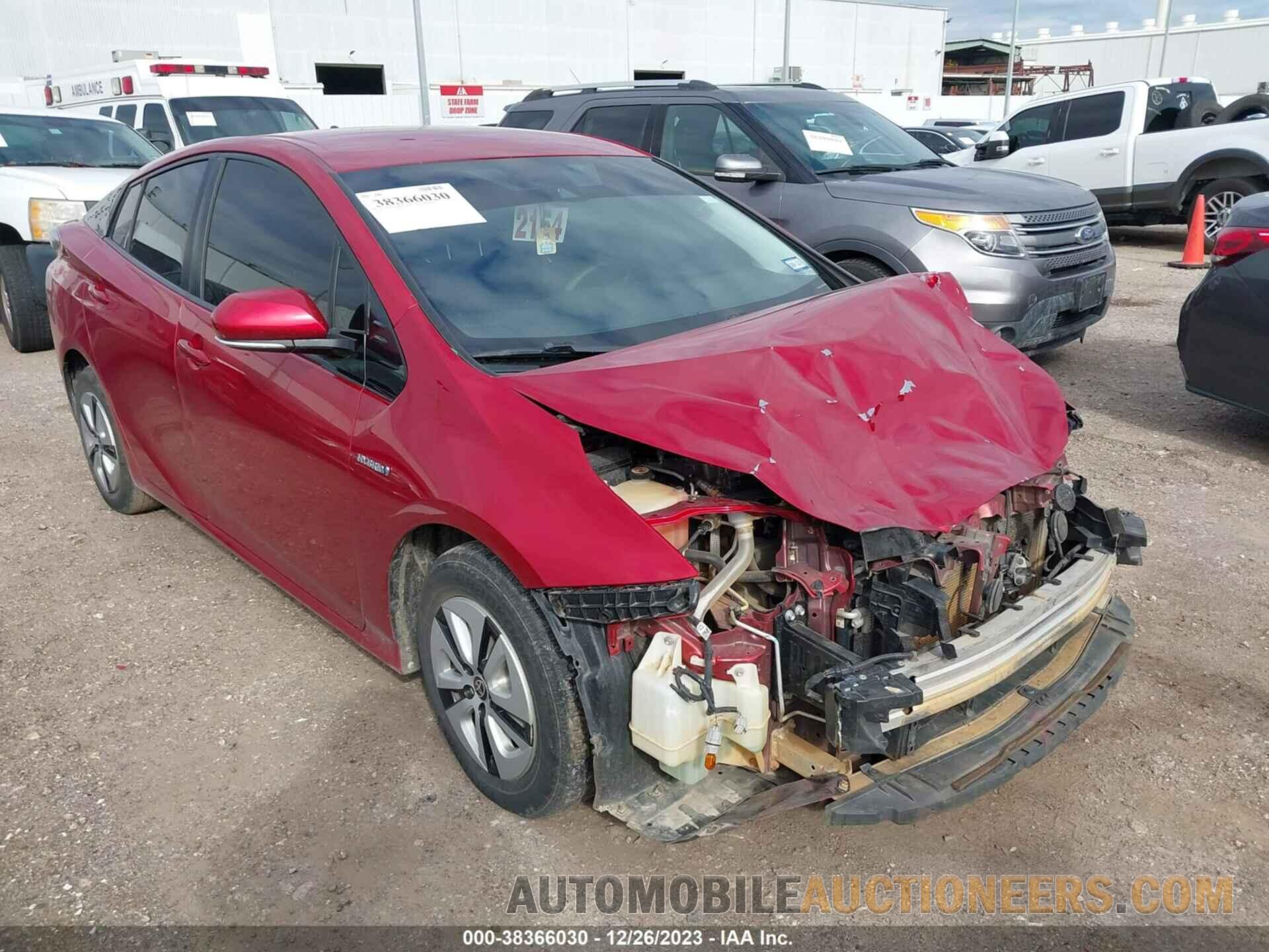 JTDKARFUXJ3064535 TOYOTA PRIUS 2018