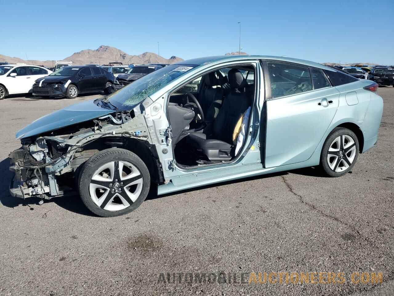 JTDKARFUXJ3066530 TOYOTA PRIUS 2018