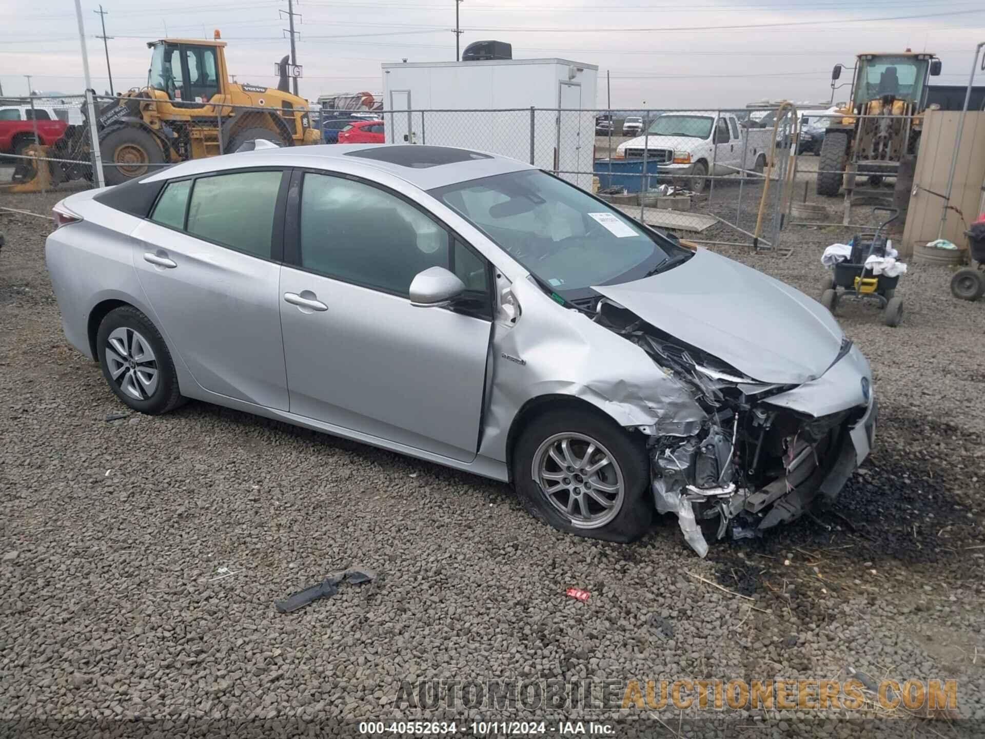 JTDKARFUXJ3067726 TOYOTA PRIUS 2018