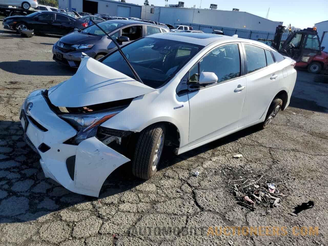 JTDKARFUXJ3546132 TOYOTA PRIUS 2018