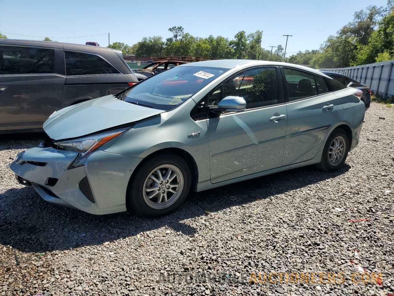 JTDKARFUXJ3547121 TOYOTA PRIUS 2018