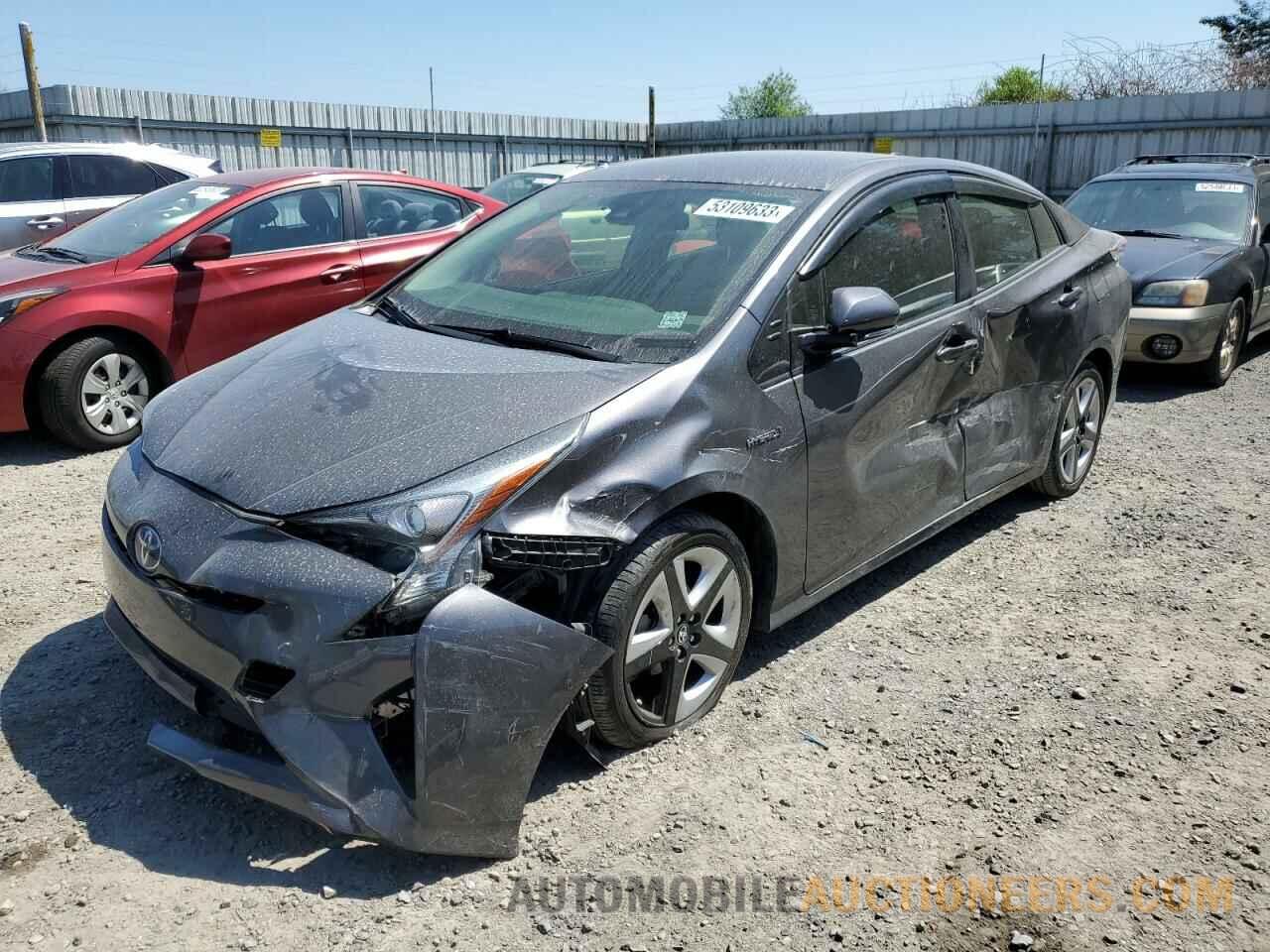 JTDKARFUXJ3549628 TOYOTA PRIUS 2018