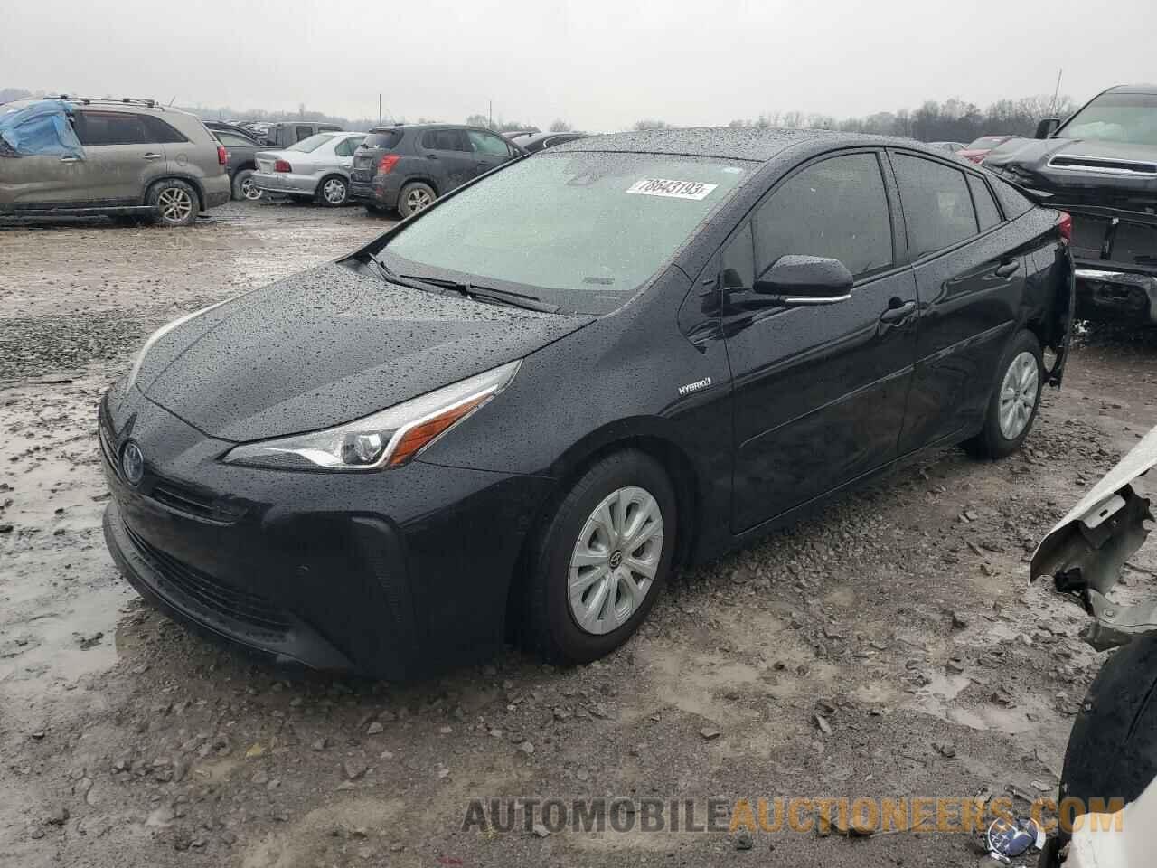 JTDKARFUXK3070031 TOYOTA PRIUS 2019