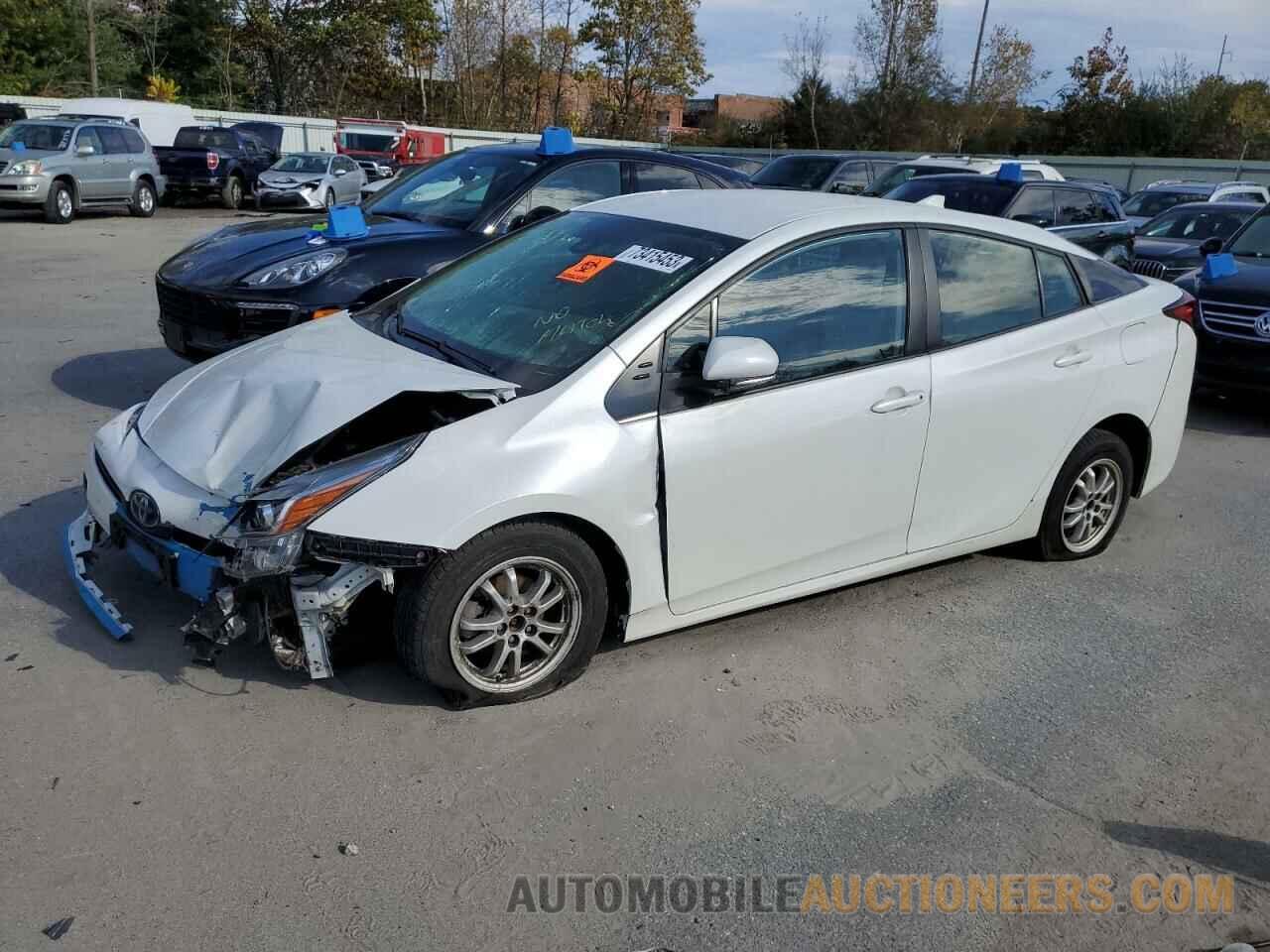 JTDKARFUXK3070594 TOYOTA PRIUS 2019