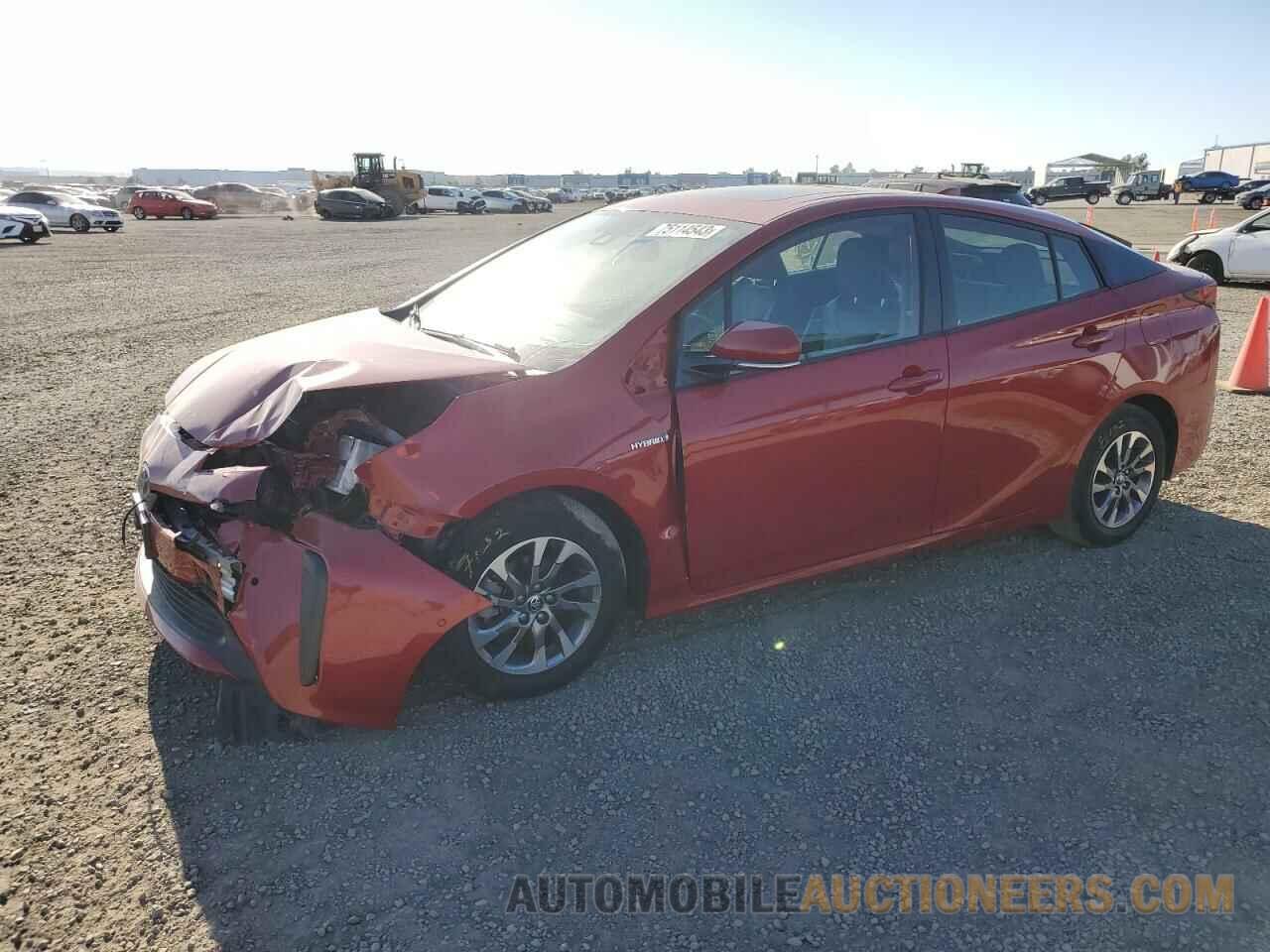 JTDKARFUXK3072197 TOYOTA PRIUS 2019