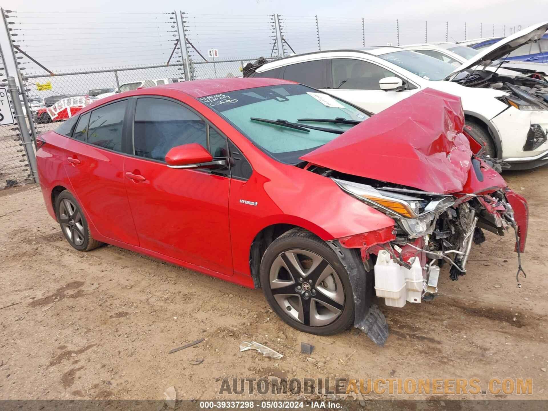 JTDKARFUXK3072975 TOYOTA PRIUS 2019