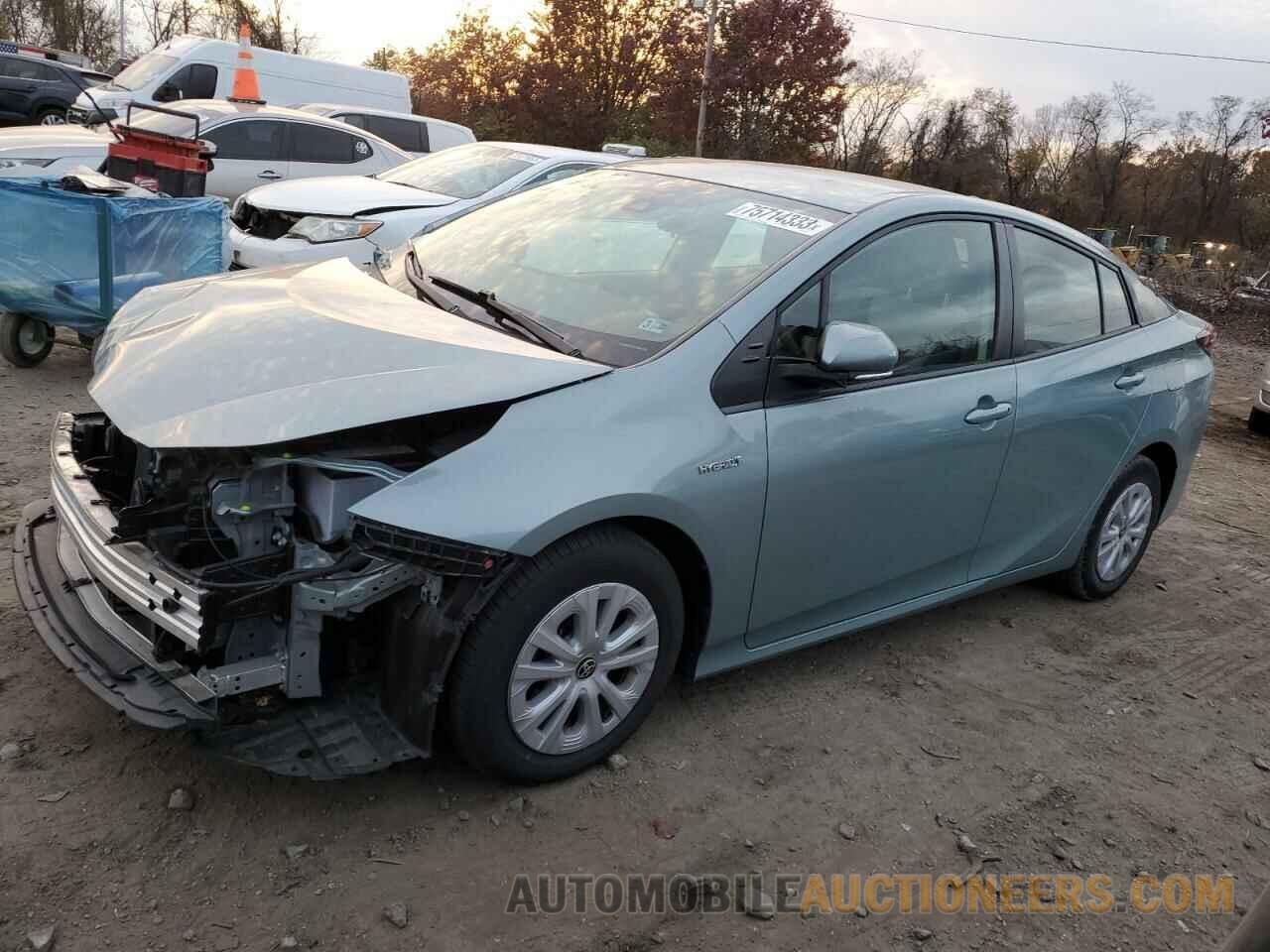 JTDKARFUXK3073222 TOYOTA PRIUS 2019