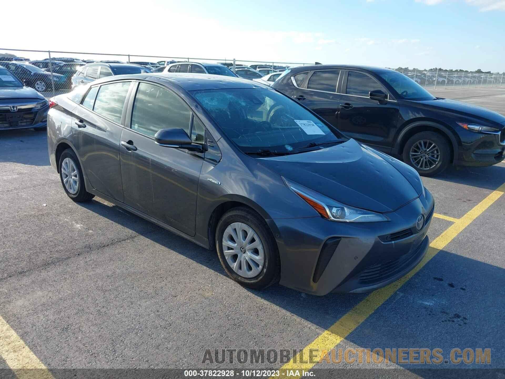 JTDKARFUXK3073883 TOYOTA PRIUS 2019