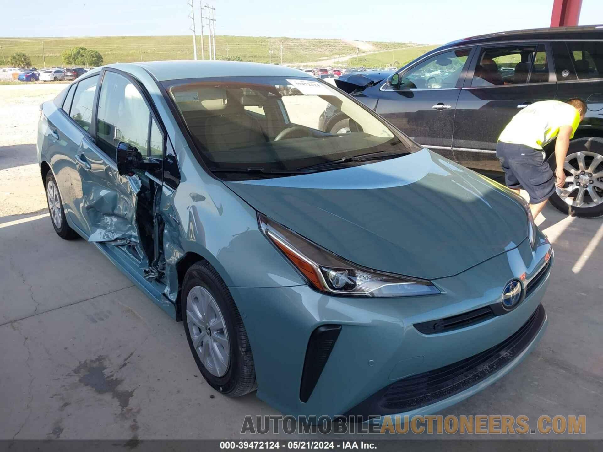 JTDKARFUXK3074080 TOYOTA PRIUS 2019