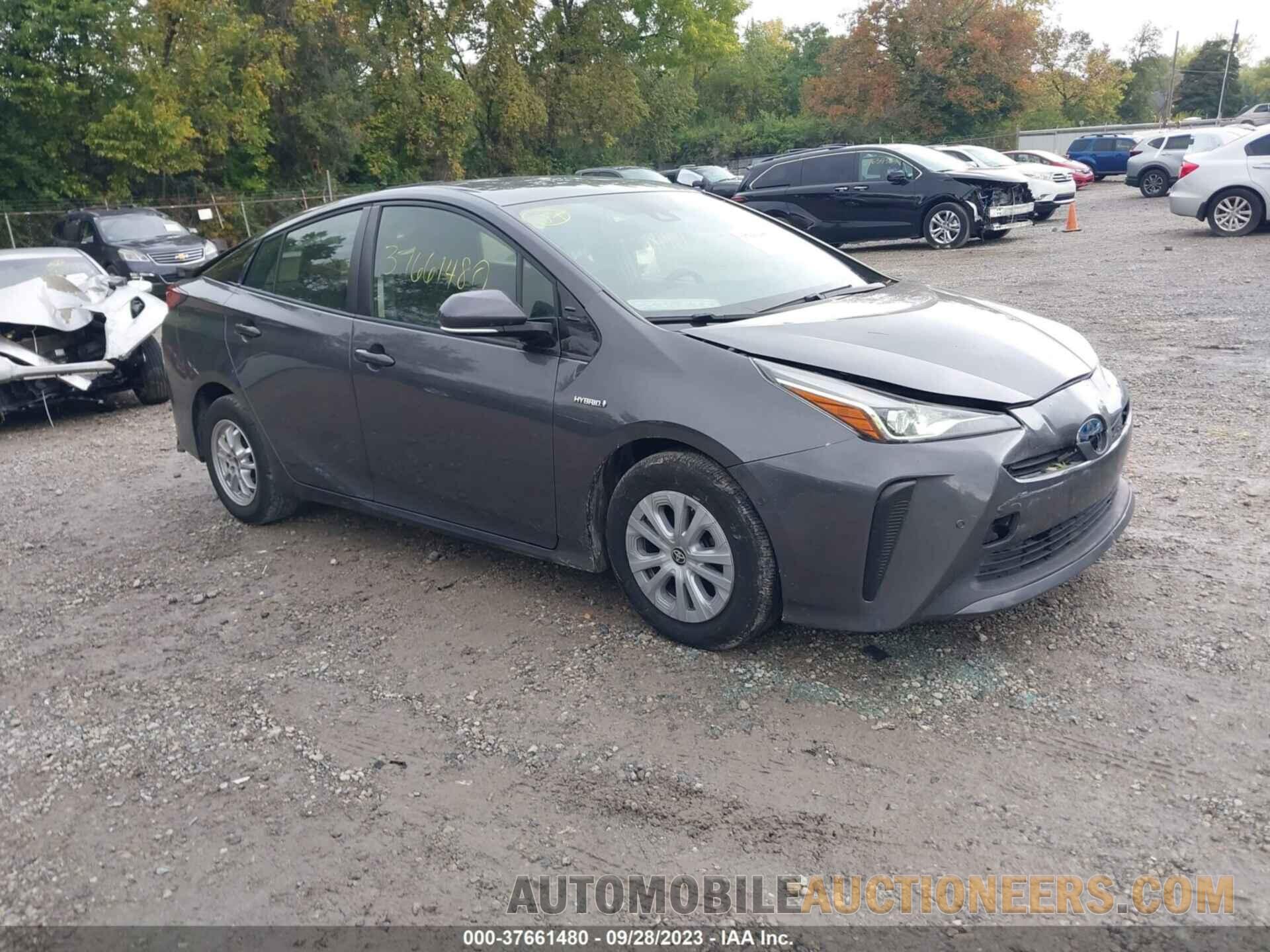 JTDKARFUXK3075892 TOYOTA PRIUS 2019