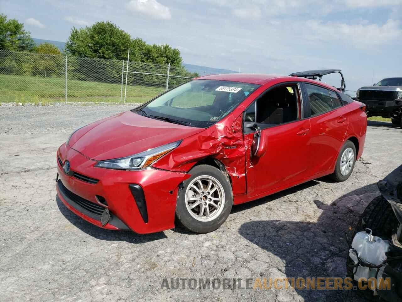 JTDKARFUXK3085788 TOYOTA PRIUS 2019