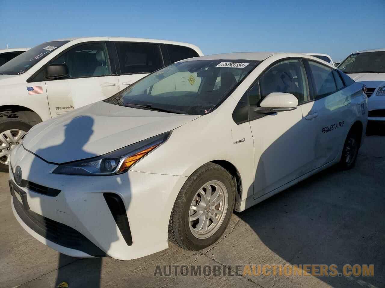 JTDKARFUXK3087041 TOYOTA PRIUS 2019