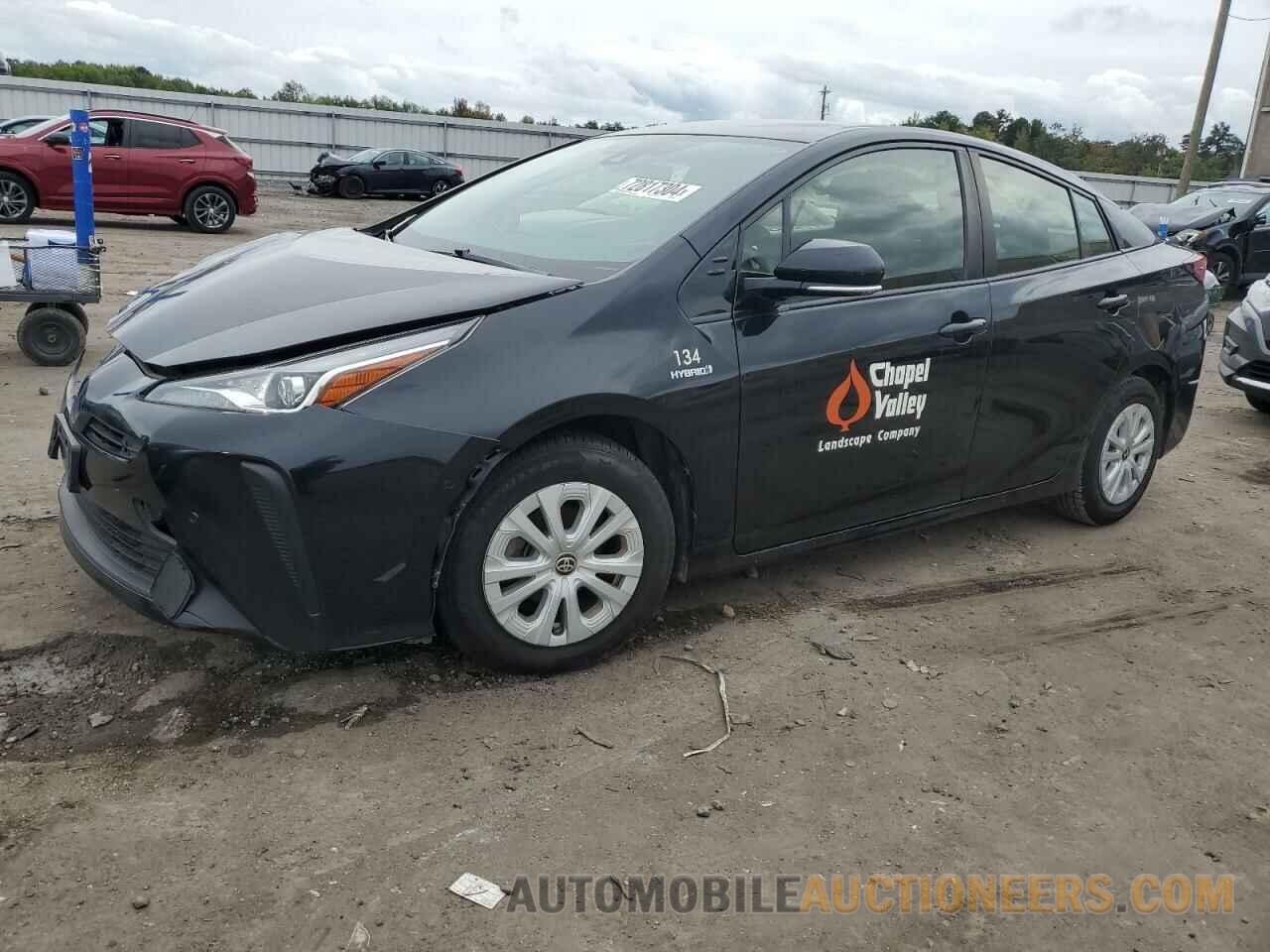 JTDKARFUXK3094314 TOYOTA PRIUS 2019