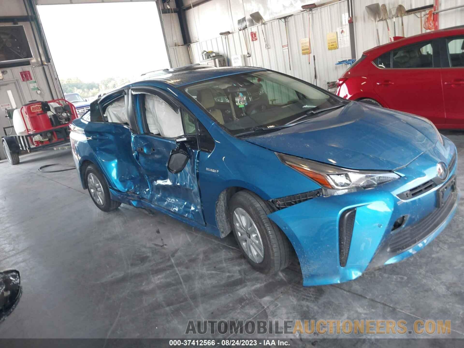 JTDKARFUXK3094958 TOYOTA PRIUS 2019