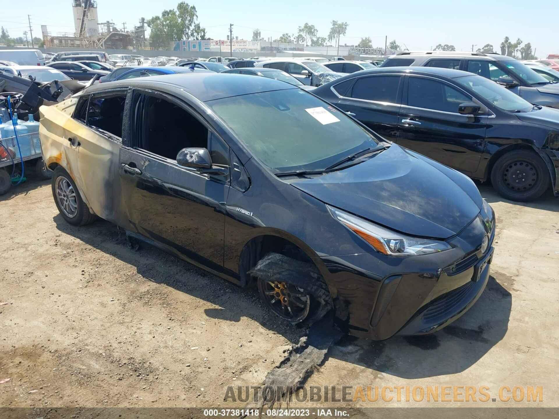 JTDKARFUXK3095057 TOYOTA PRIUS 2019