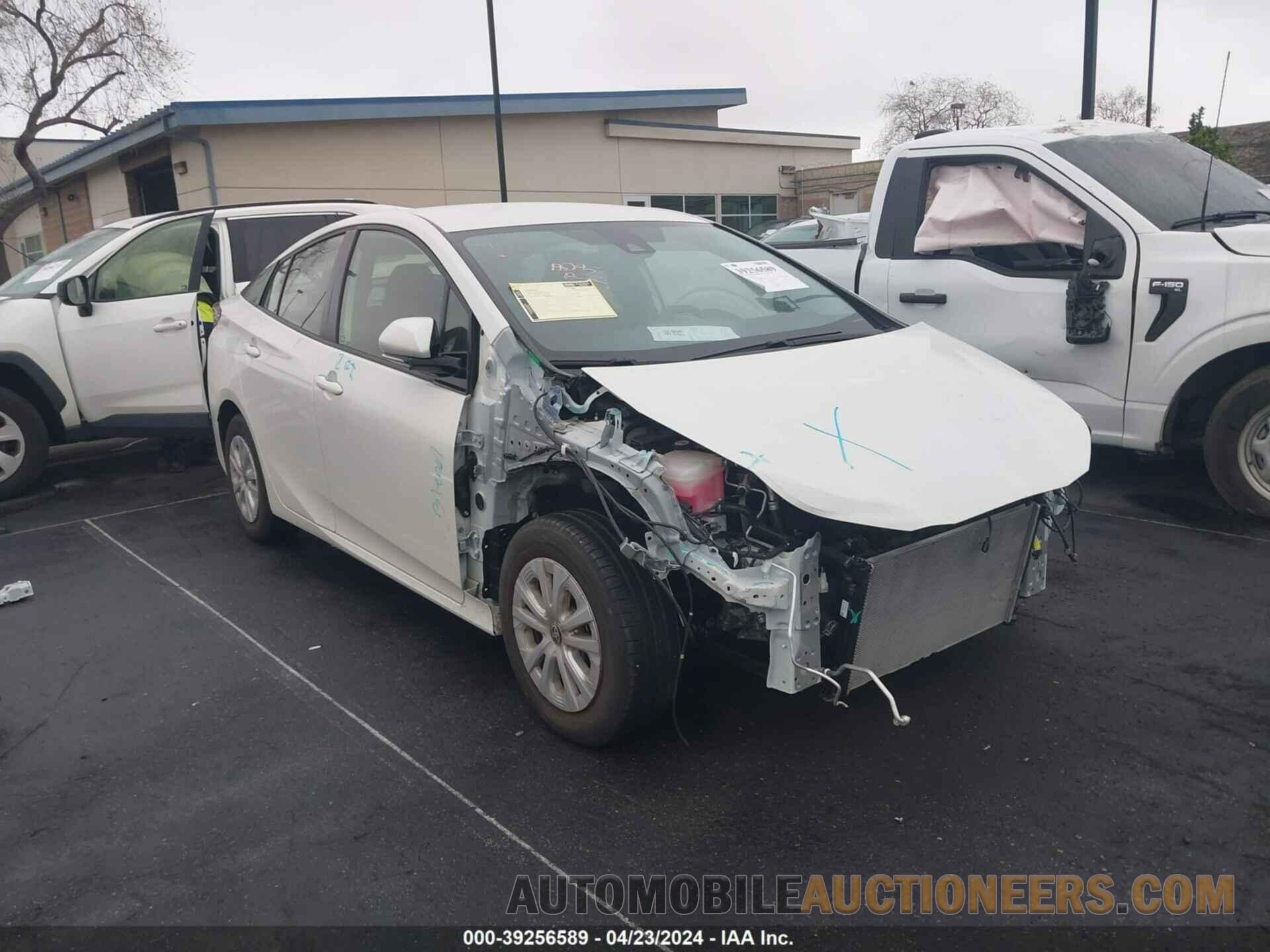 JTDKARFUXK3095804 TOYOTA PRIUS 2019