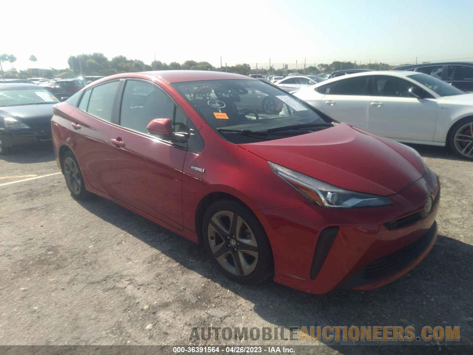 JTDKARFUXK3097049 TOYOTA PRIUS 2019