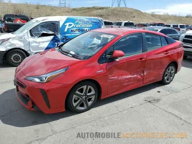 JTDKARFUXK3100984 TOYOTA PRIUS 2019