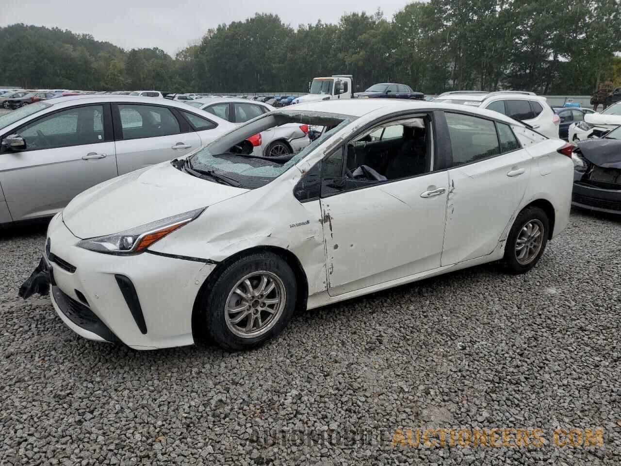 JTDKARFUXK3101021 TOYOTA PRIUS 2019