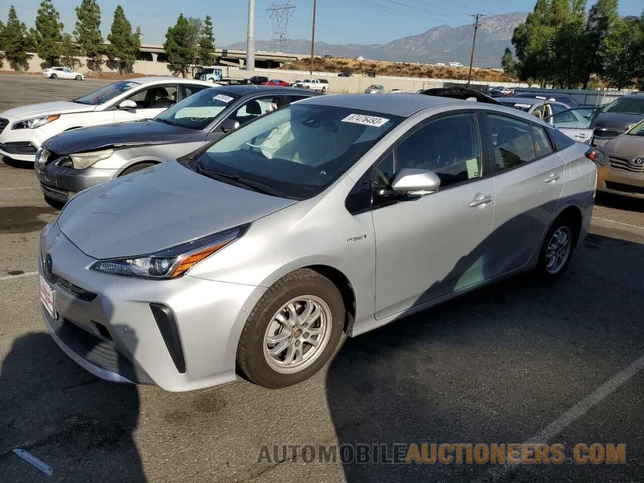 JTDKARFUXL3109895 TOYOTA PRIUS 2020