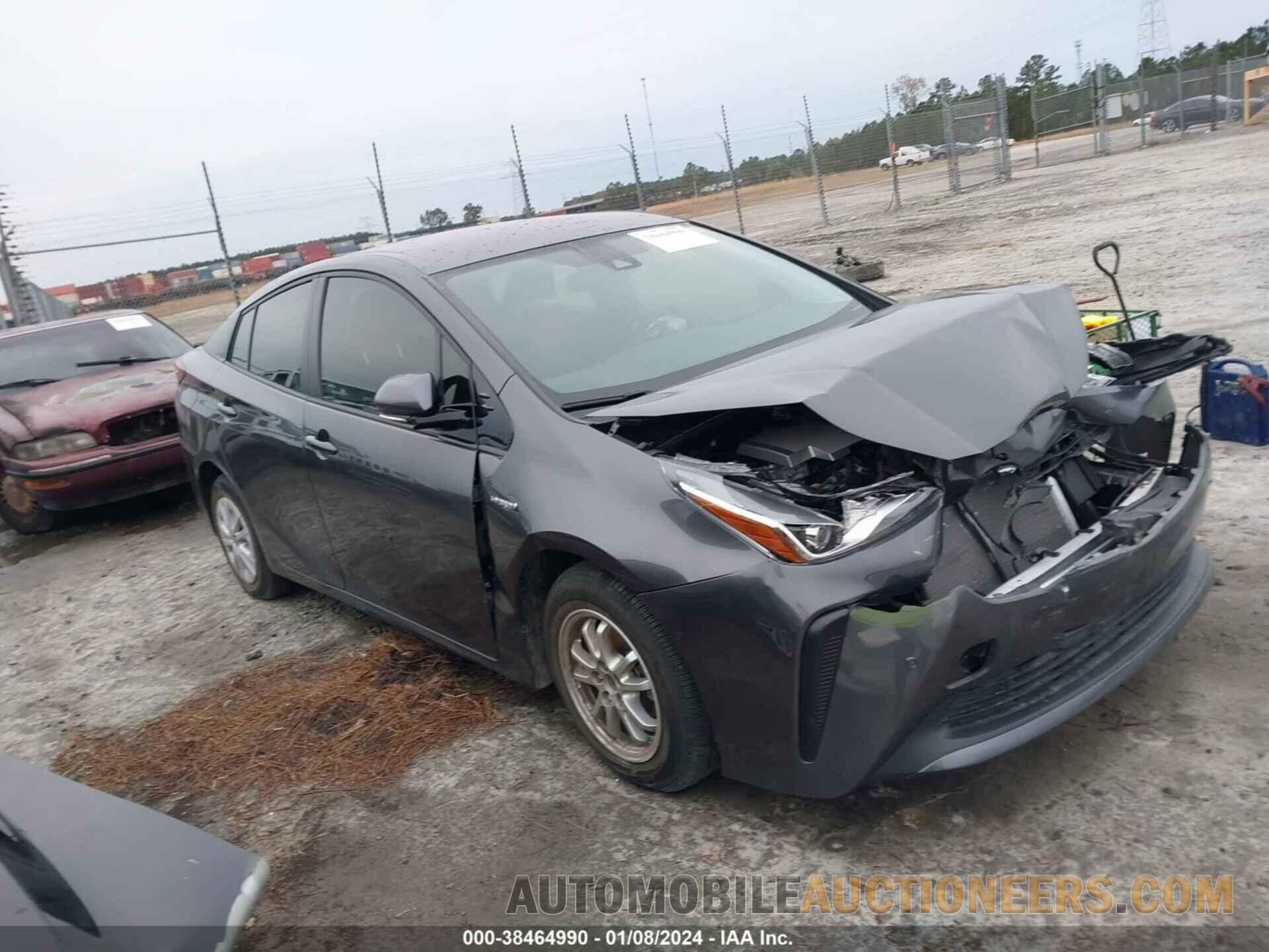 JTDKARFUXL3114806 TOYOTA PRIUS 2020