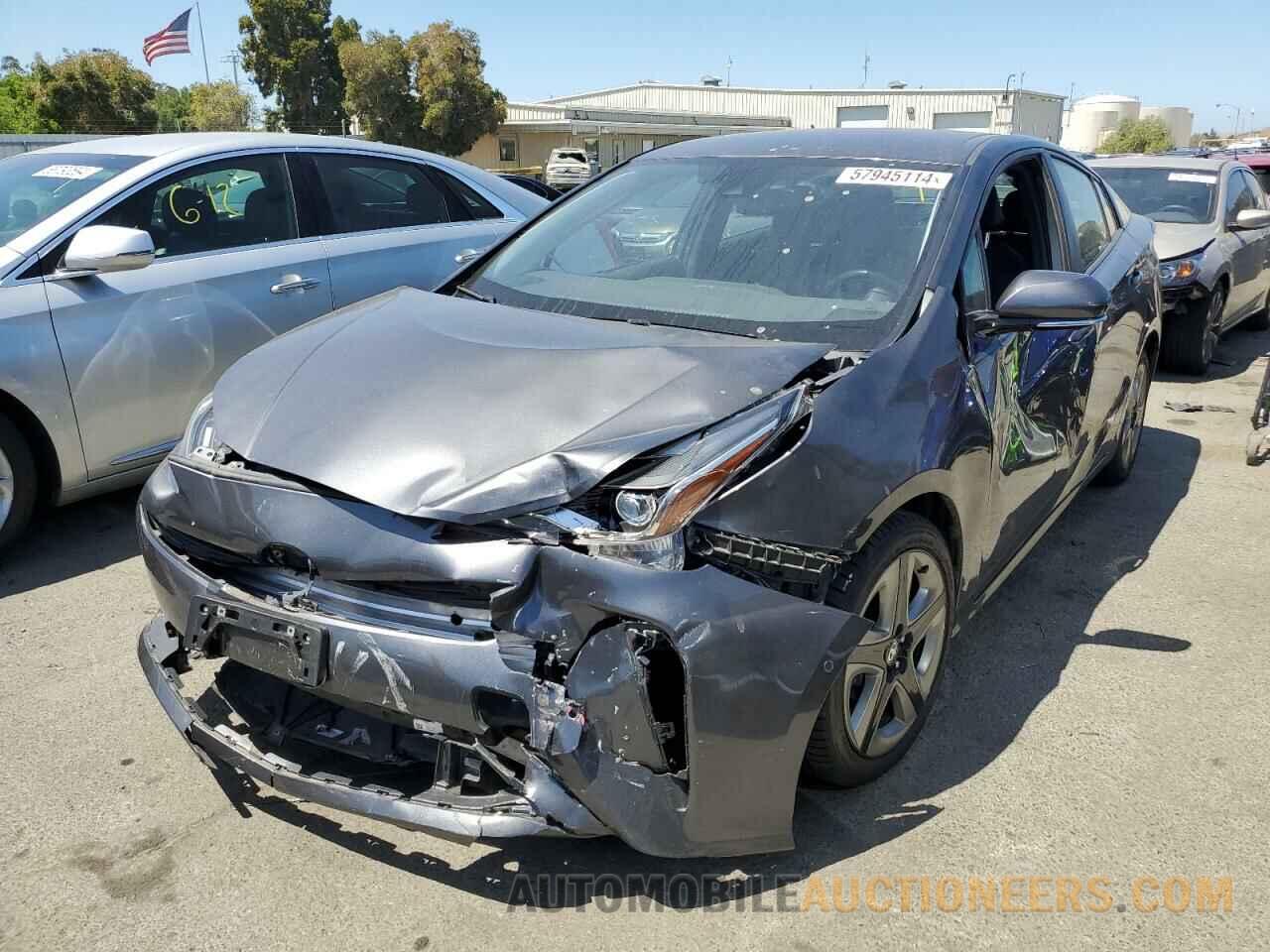 JTDKARFUXL3117687 TOYOTA PRIUS 2020