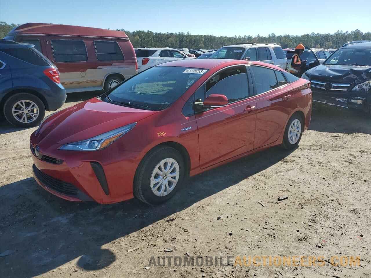 JTDKARFUXL3120556 TOYOTA PRIUS 2020