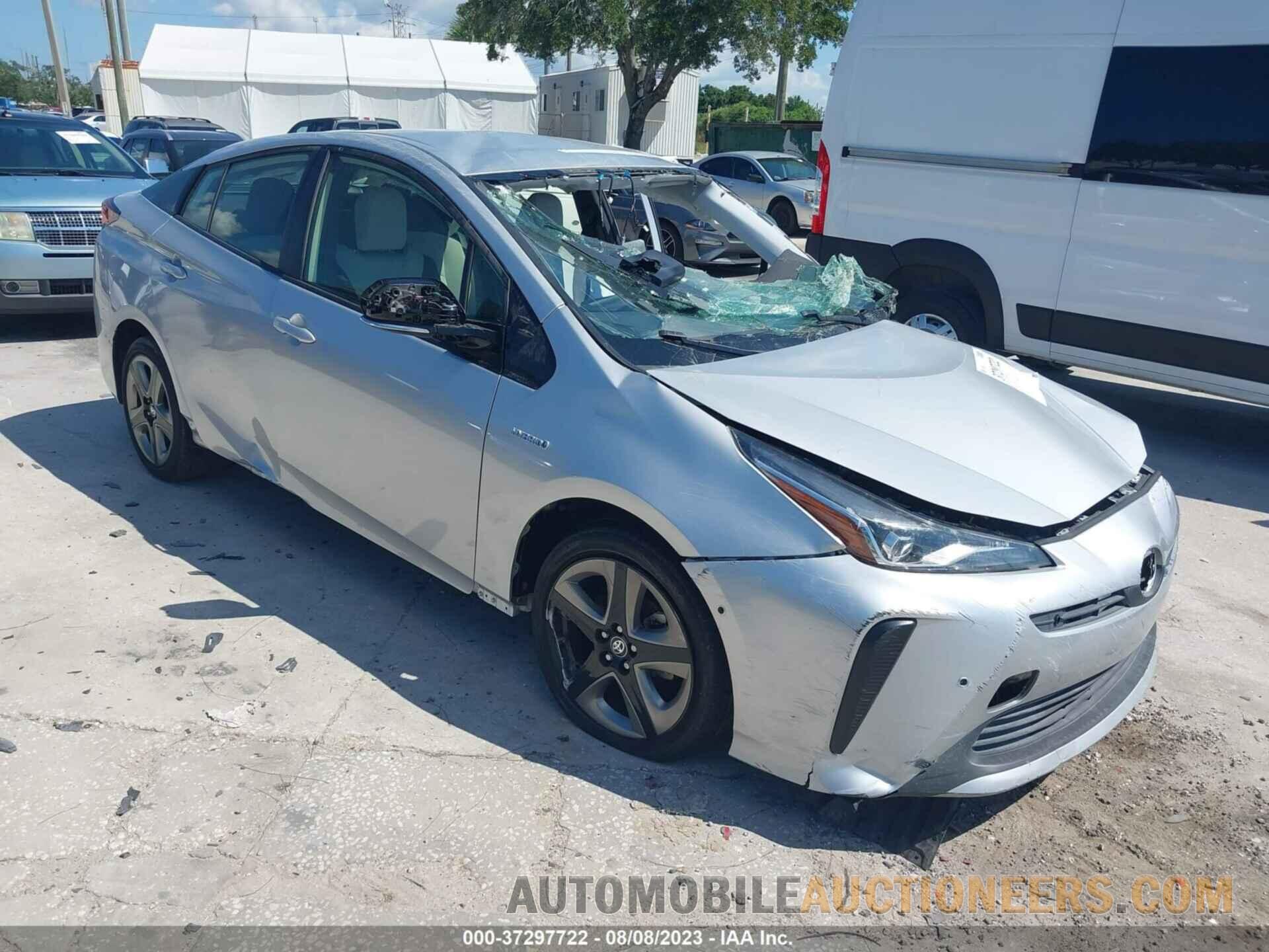 JTDKARFUXL3121822 TOYOTA PRIUS 2020