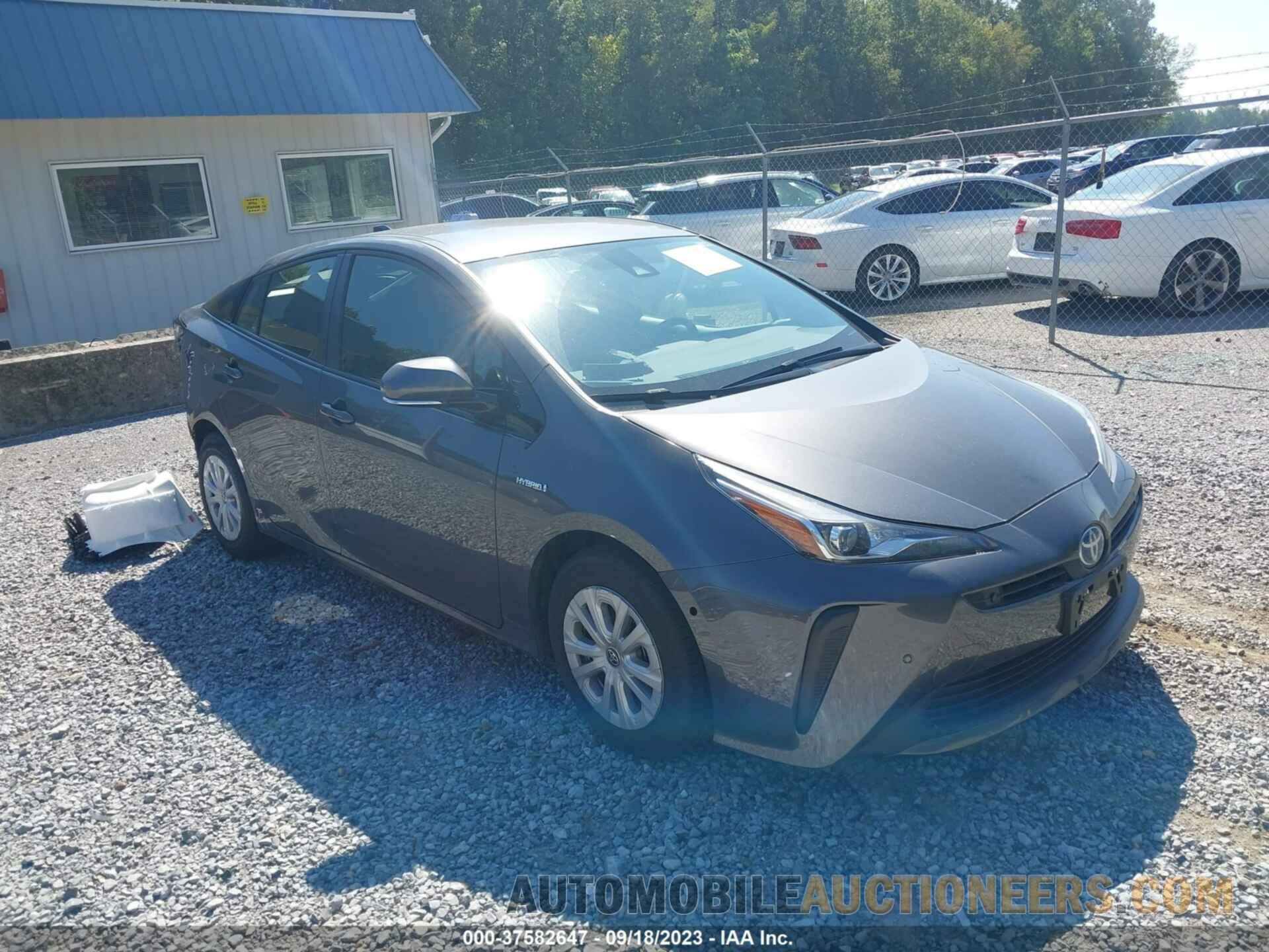 JTDKARFUXL3123845 TOYOTA PRIUS 2020