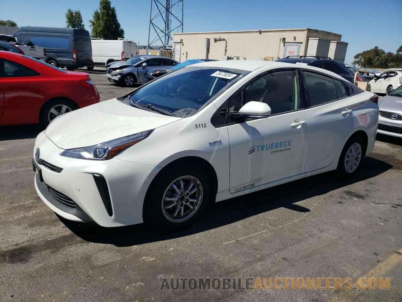 JTDKARFUXL3125112 TOYOTA PRIUS 2020